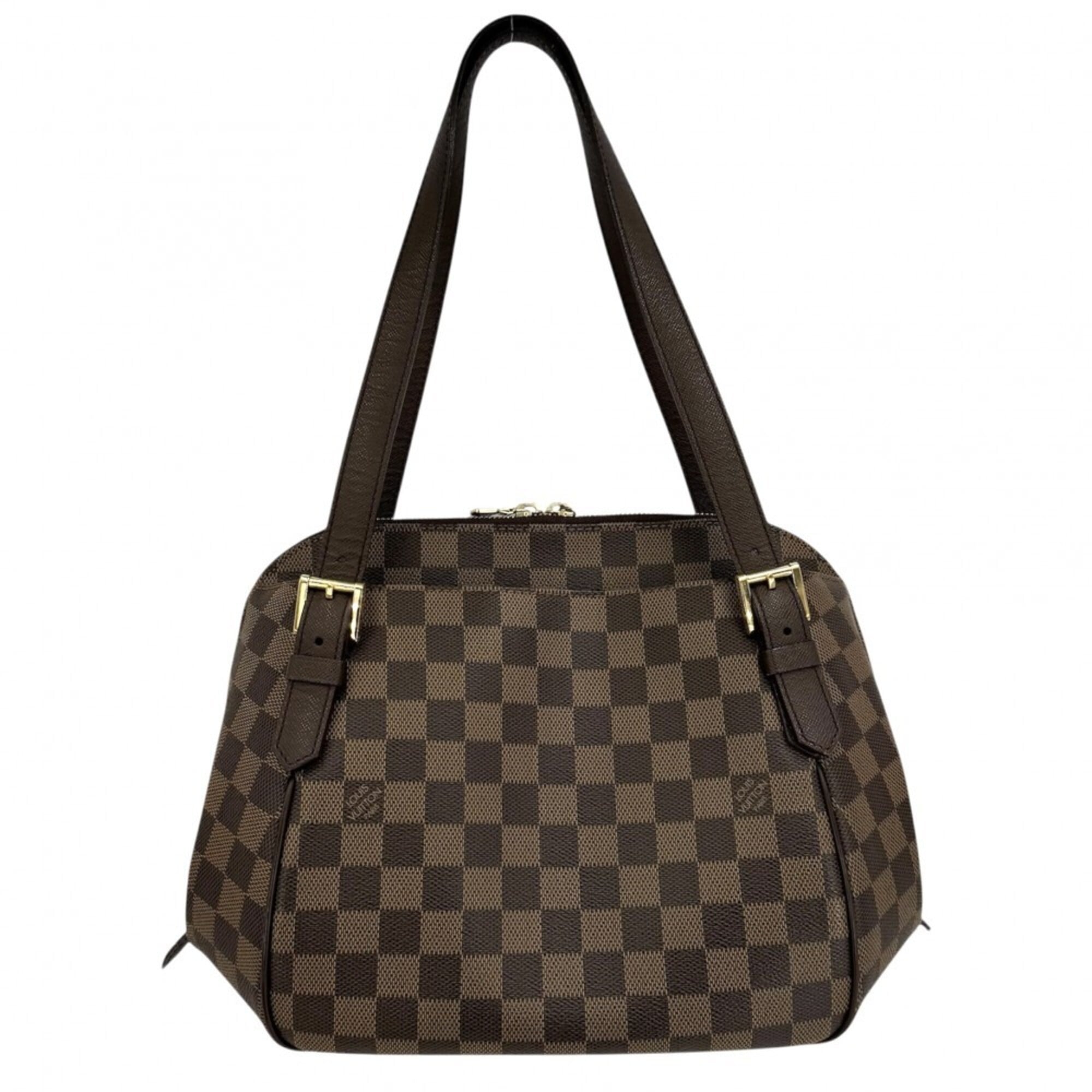 Louis Vuitton Brown Damier Canvas Handbag Tote Bag (Pre-Owned)
