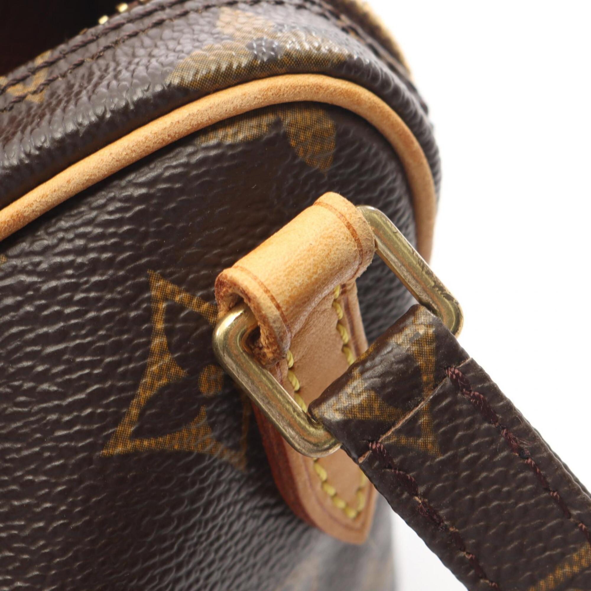 Louis Vuitton Brown Pvc Leather Handbag Shoulder Bag (Pre-Owned)