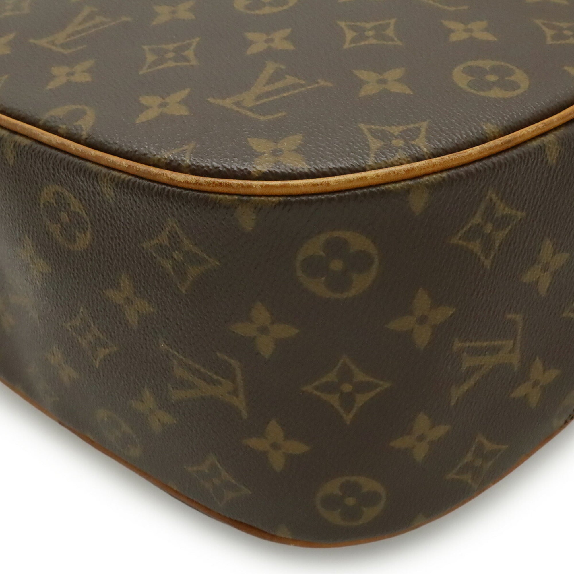 Louis Vuitton Brown Monogram Canvas Pvc Coated Canvas Handbag Shoulder Bag (Pre-Owned)