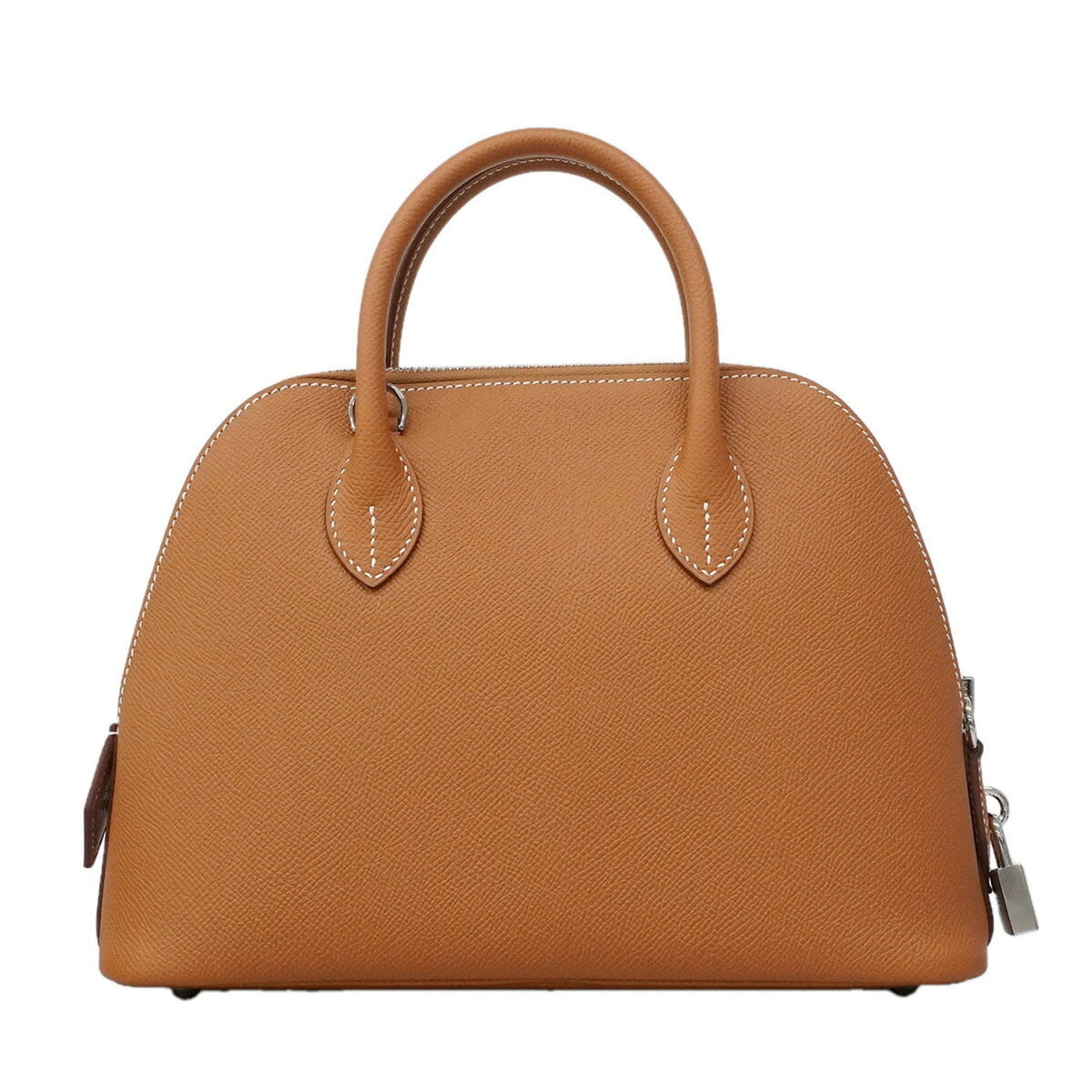 Hermes Gold Leather Handbag (Pre-Owned)