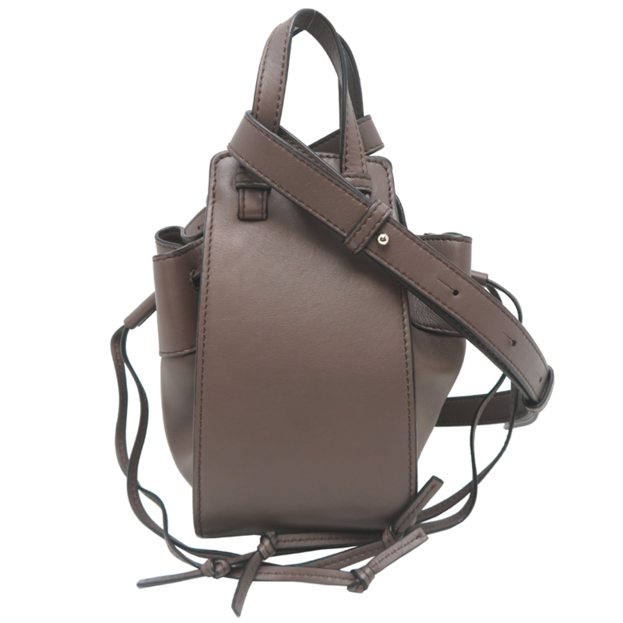 Loewe Hammock Brown Leather Handbag (Pre-Owned)