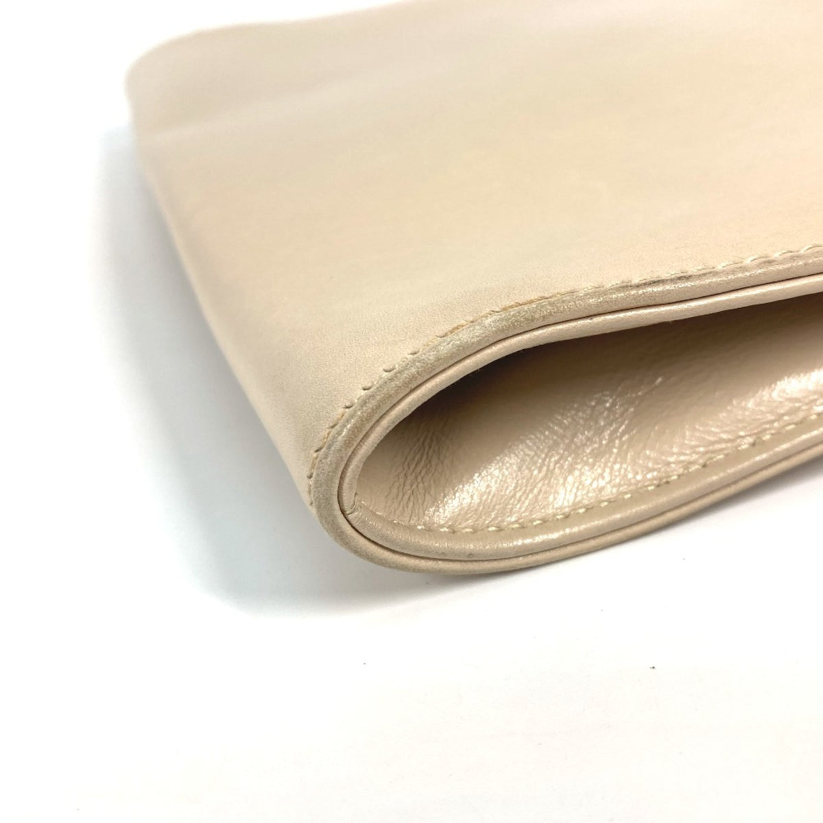 Celine Beige Leather Shoulder Bag (Pre-Owned)