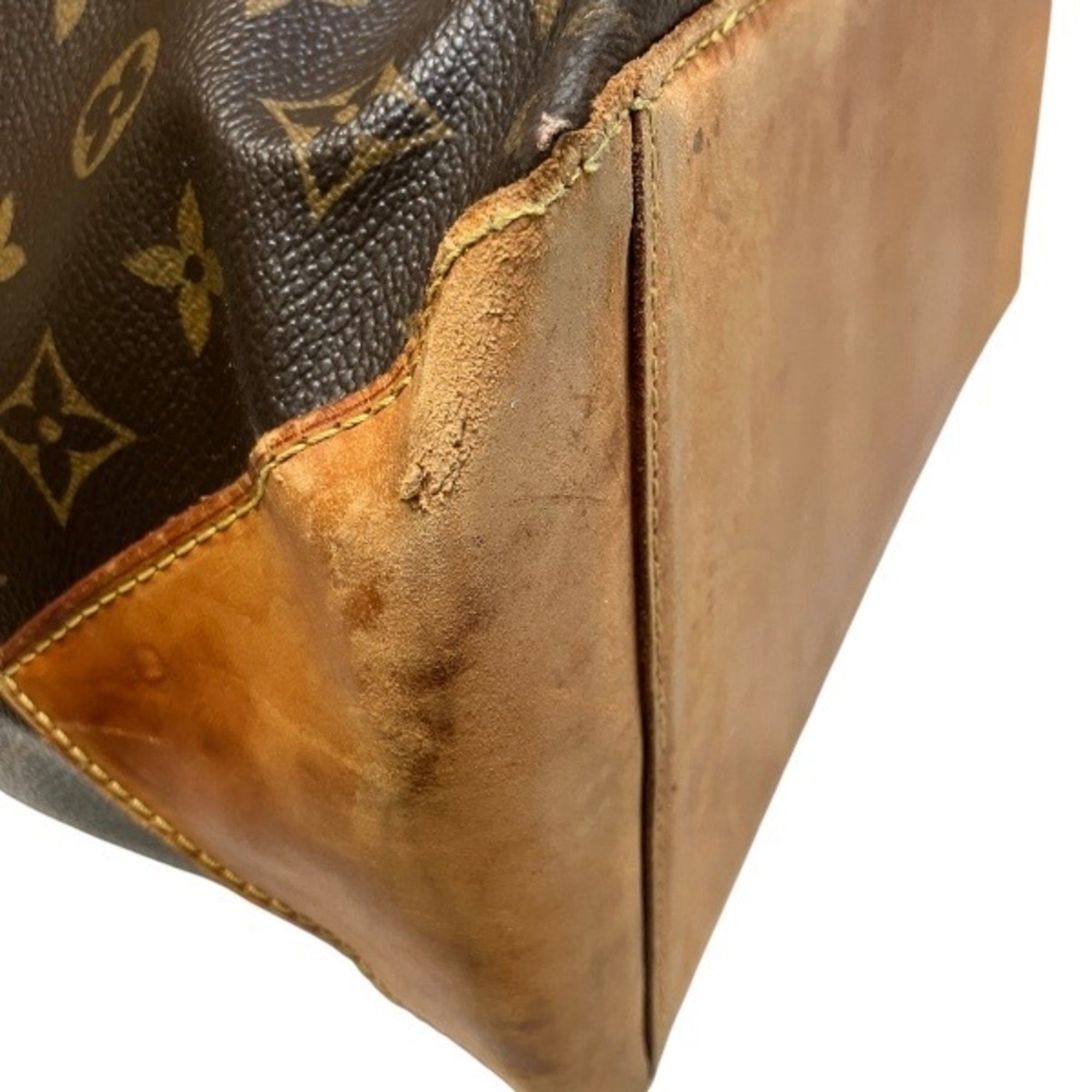Louis Vuitton Brown Monogram Handbag Tote Bag (Pre-Owned)