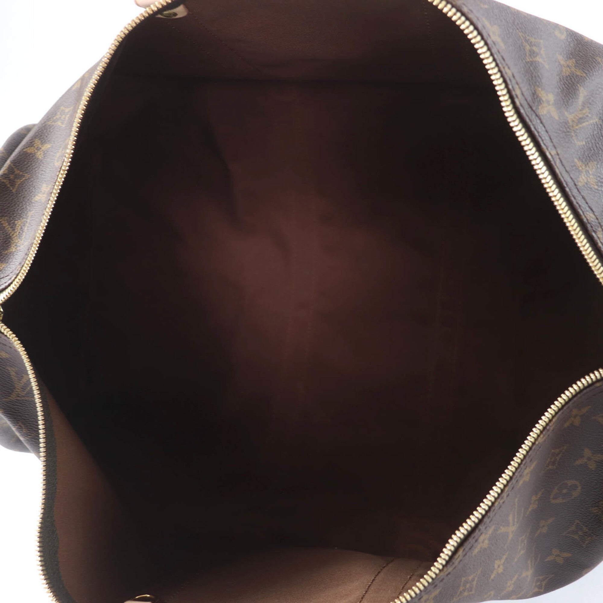 Louis Vuitton Brown Monogram Canvas Boston Bag (Pre-Owned)