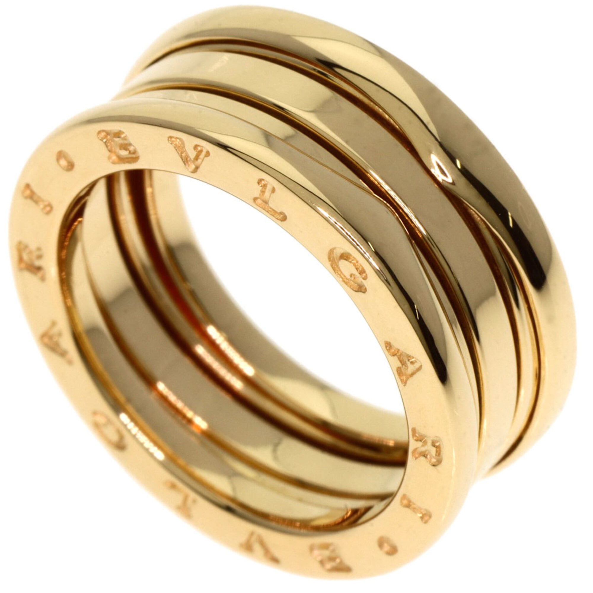 Bvlgari Yellow Gold Yellow Gold (18K) Band Ring (Pre-Owned)