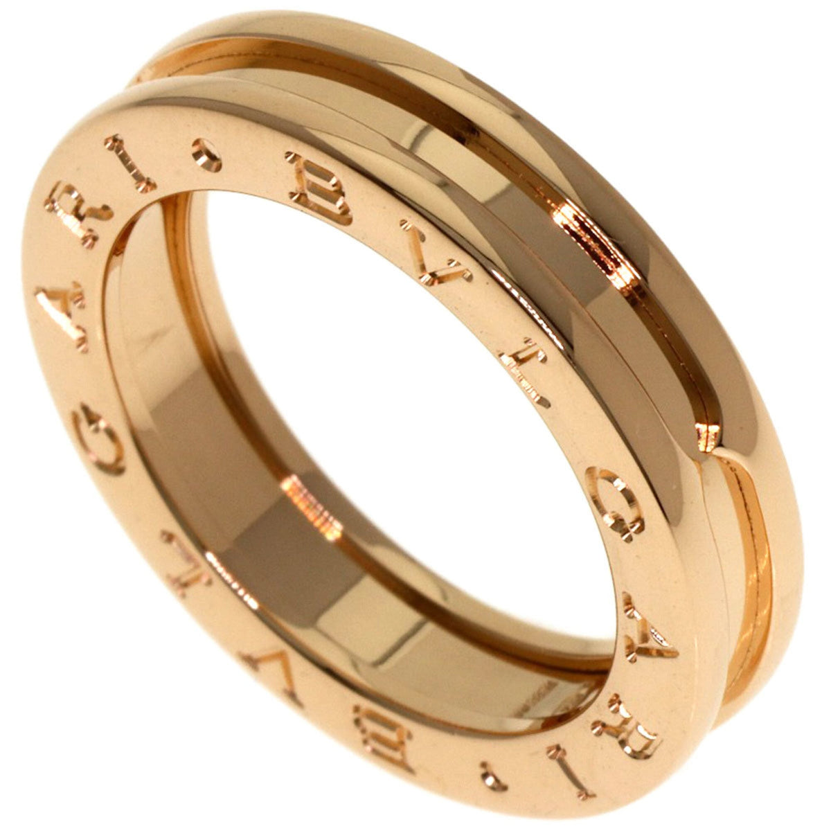 Bvlgari Pink Gold (18K) Band Ring (Pre-Owned)