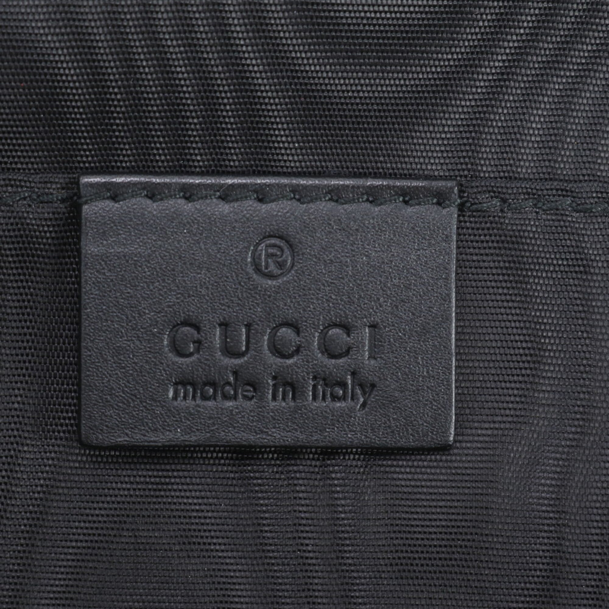 Gucci Black Leather Handbag (Pre-Owned)