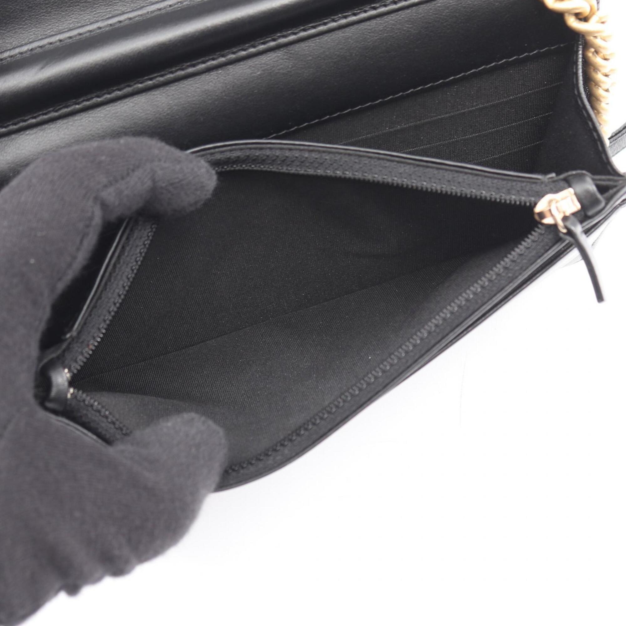 Chanel Black Grained Calfskin Handbag Shoulder Bag (Pre-Owned)