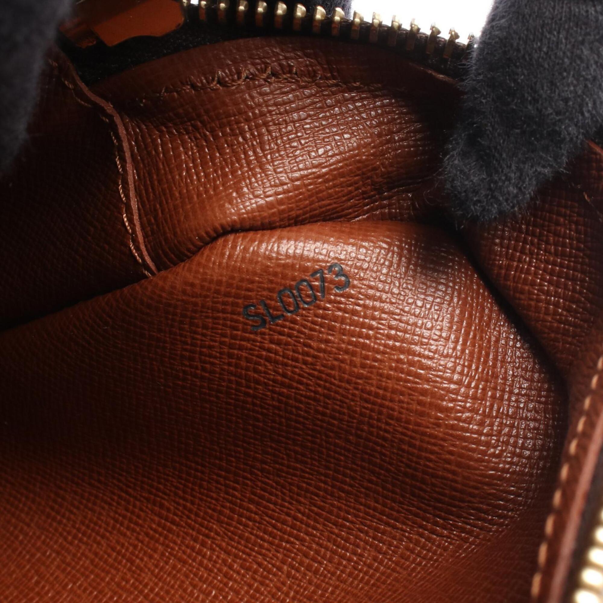 Louis Vuitton Brown Pvc Leather Handbag Shoulder Bag (Pre-Owned)