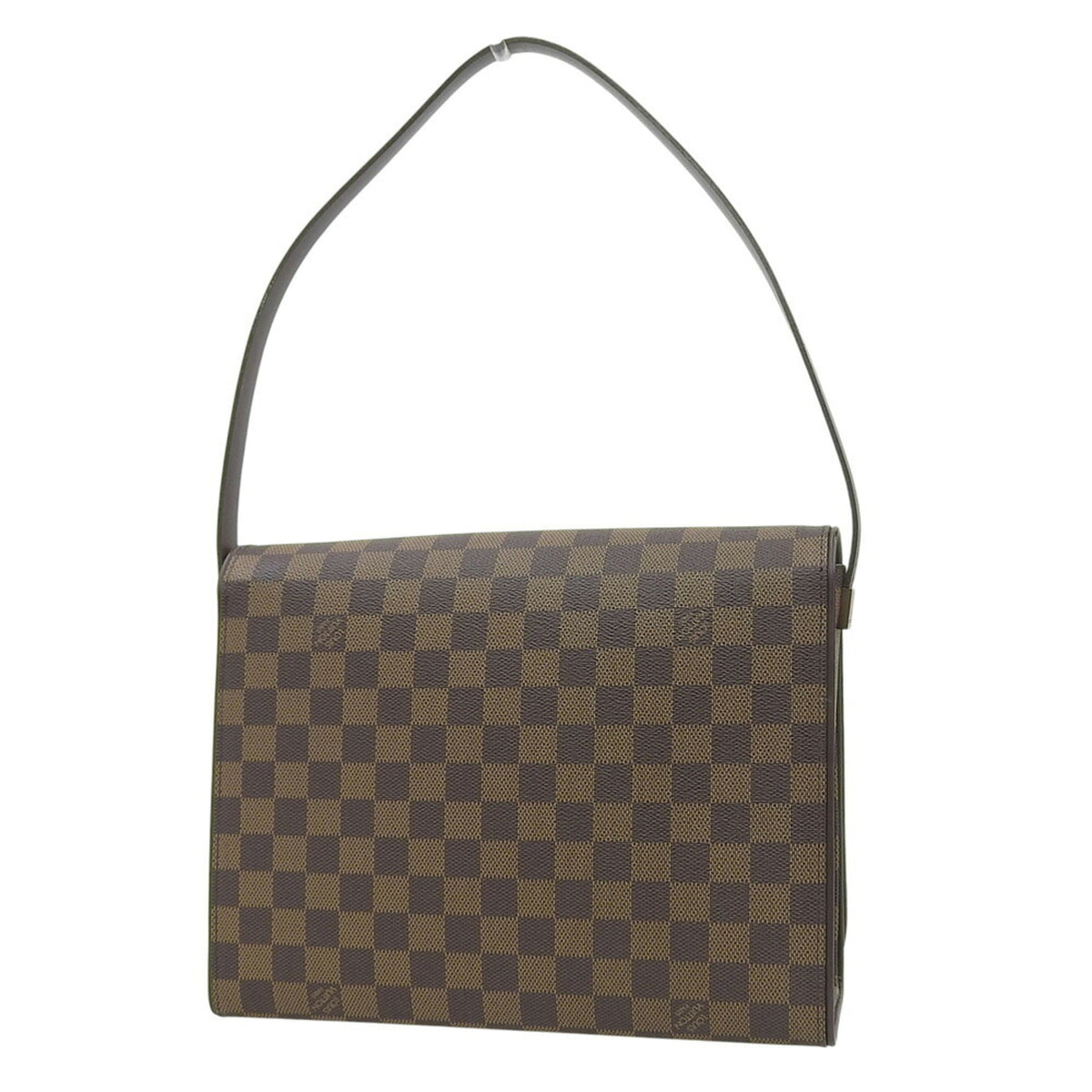Louis Vuitton Ebene Pvc Shoulder Bag (Pre-Owned)