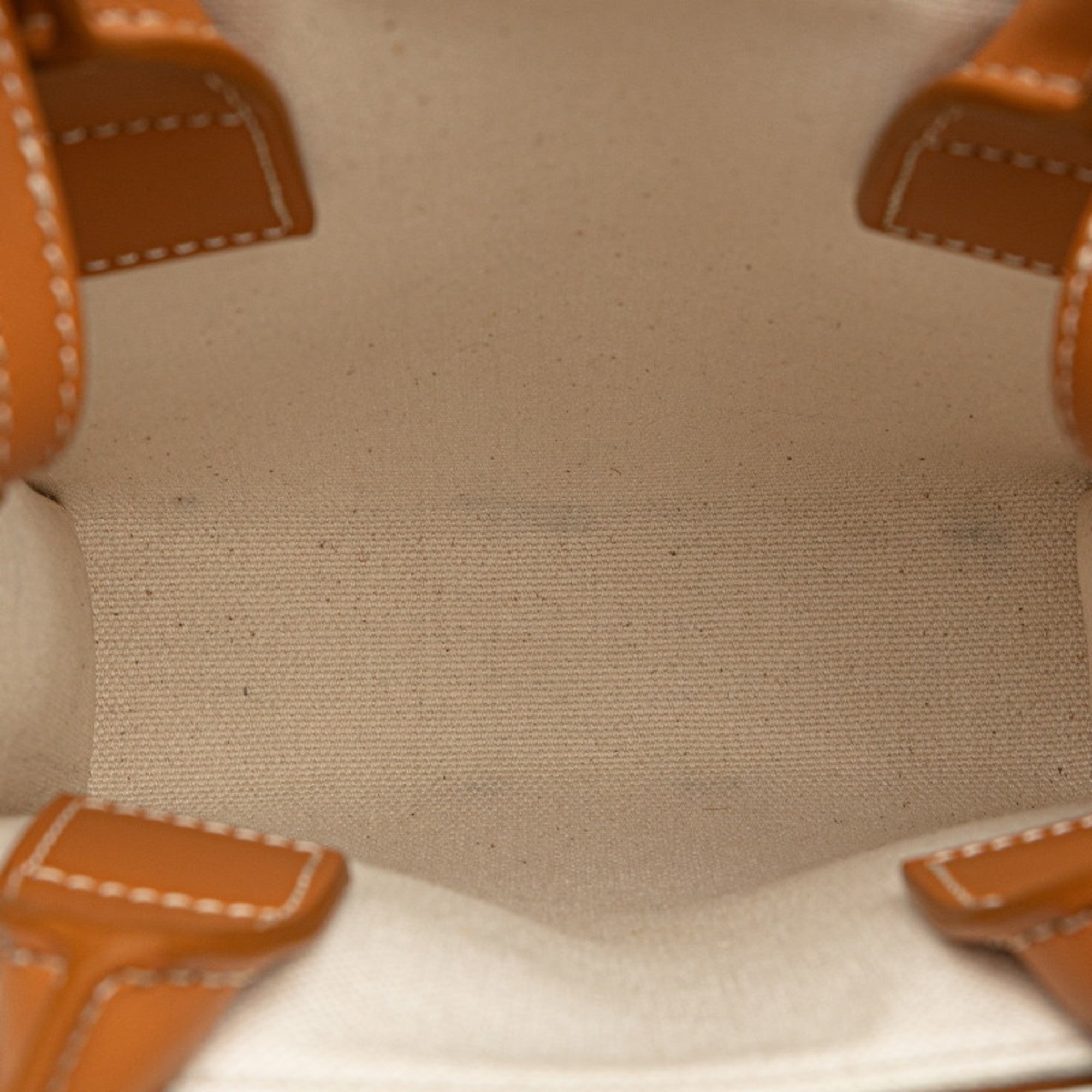 Celine Canvas Leather Handbag Shoulder Bag (Pre-Owned)