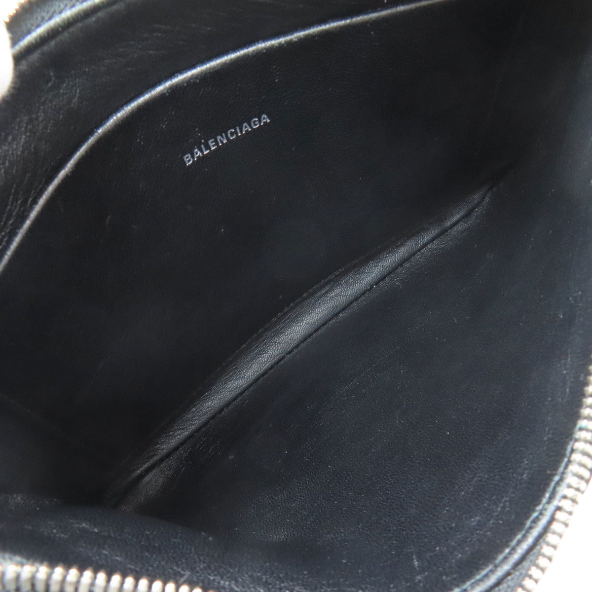 Balenciaga Black Leather Pouch (Pre-Owned)