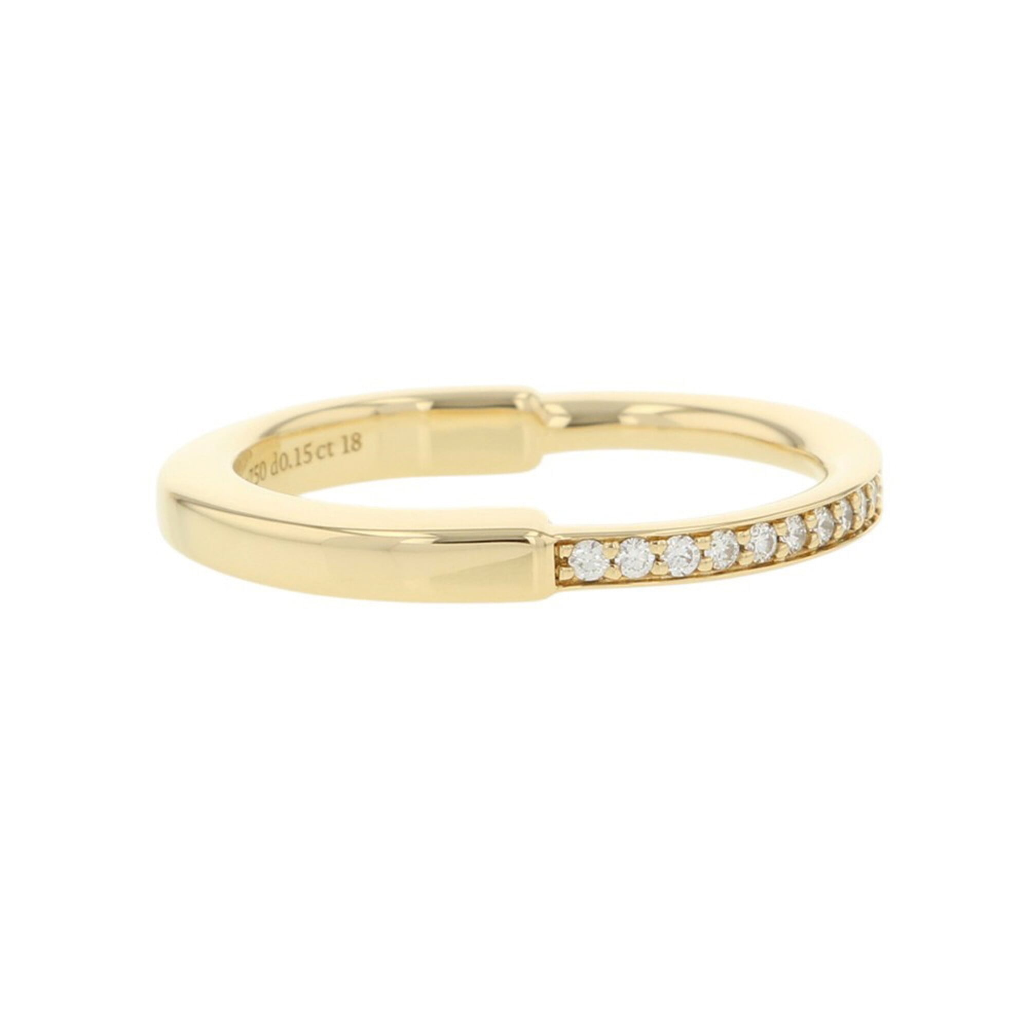 Tiffany Yellow Gold (18K) Band Ring (Pre-Owned)
