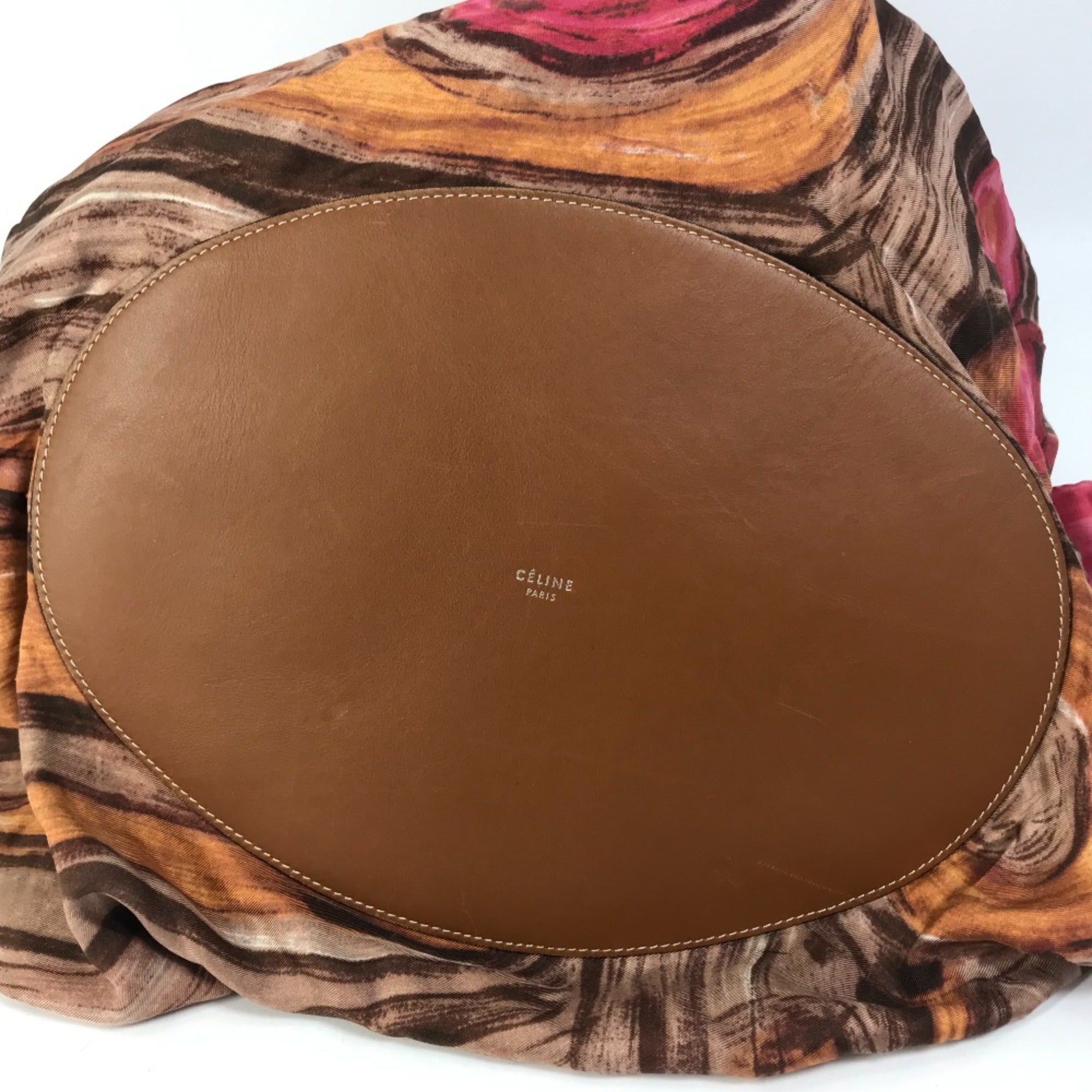 Celine Pink Cloth Shoulder Bag (Pre-Owned)
