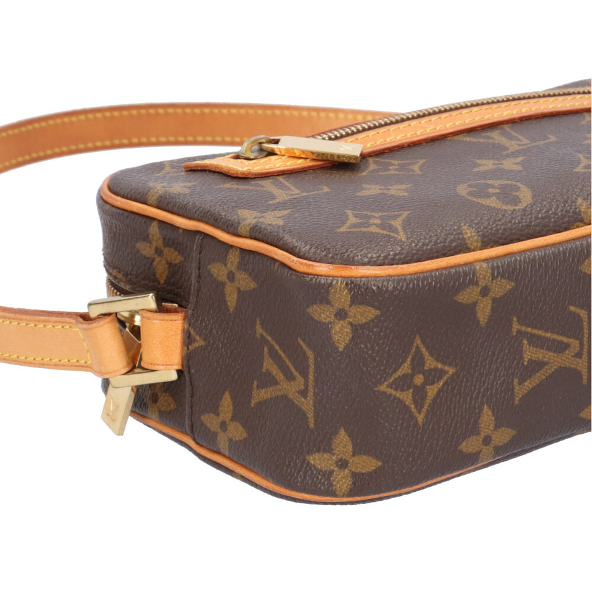 Louis Vuitton Monogram Brown Galle Monogram Monogram Pochette Shoulder Bag (Pre-Owned)