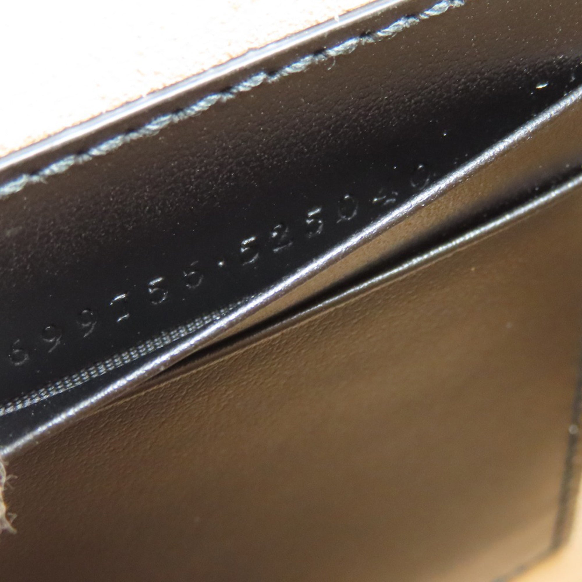 Gucci Black Leather Shoulder Bag (Pre-Owned)