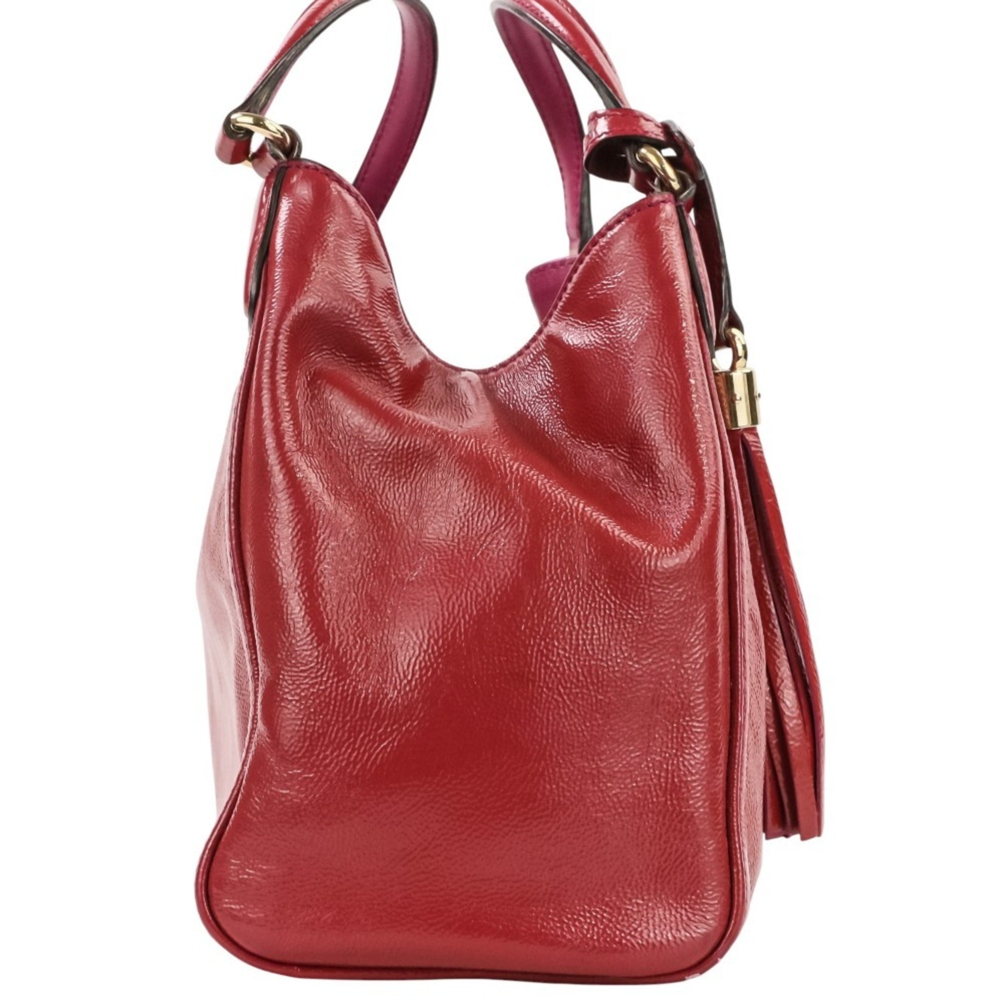 Gucci Red Color Handbag (Pre-Owned)
