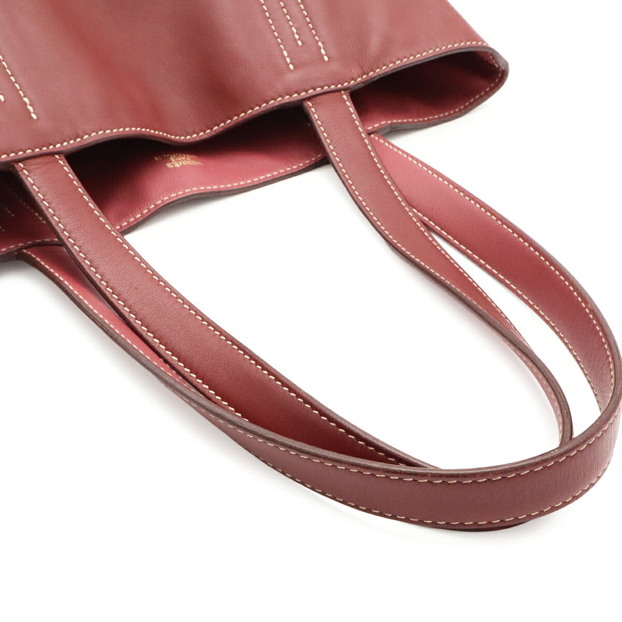 Hermes Bois De Rose Rouge H Tote Bag (Pre-Owned)