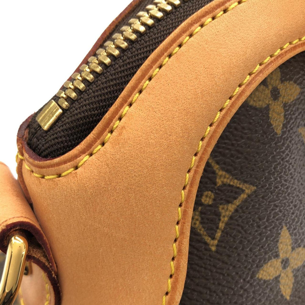 Louis Vuitton Marron Coated Canvas Handbag (Pre-Owned)