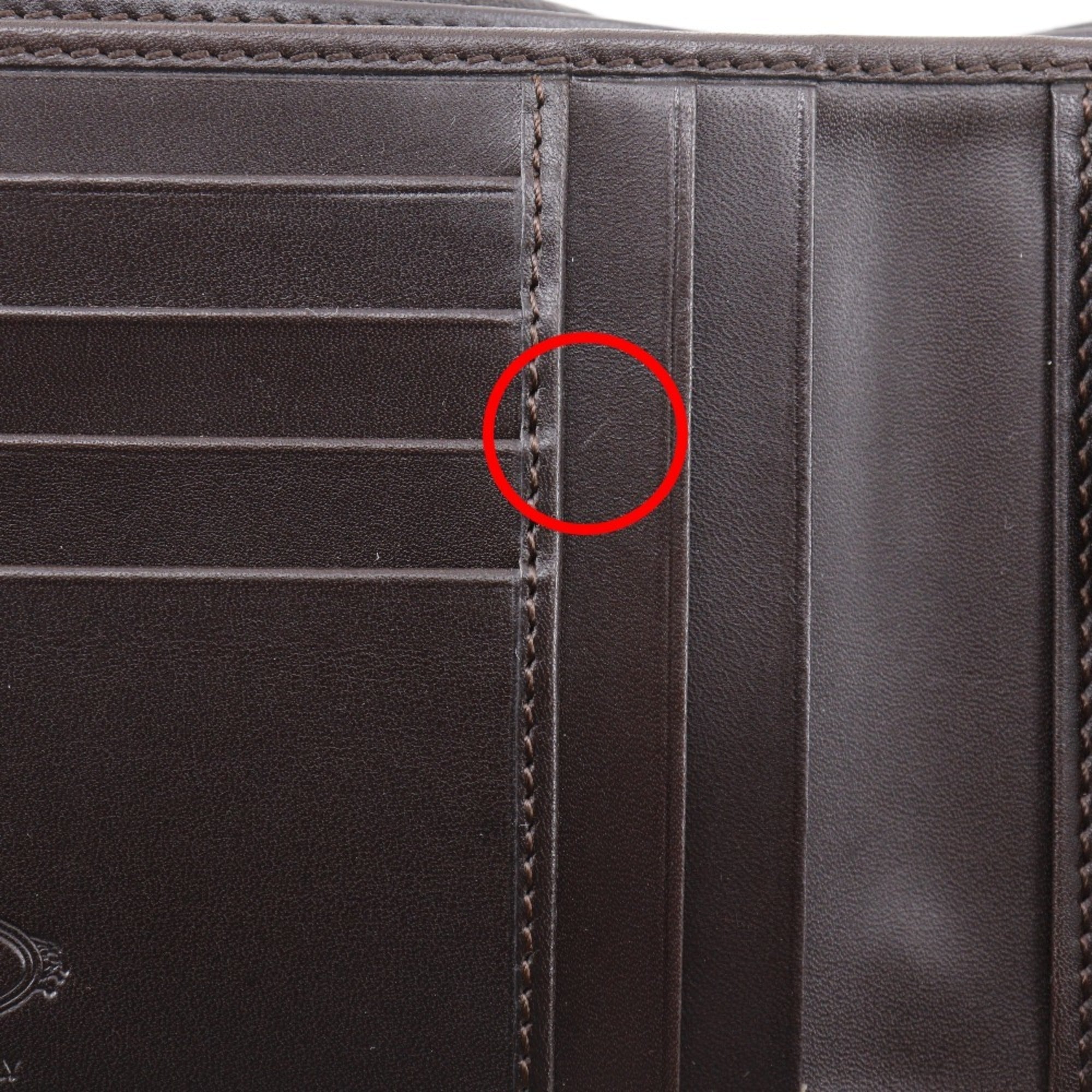 Tod's Brown Leather Wallet (Bi-Fold) (Pre-Owned)