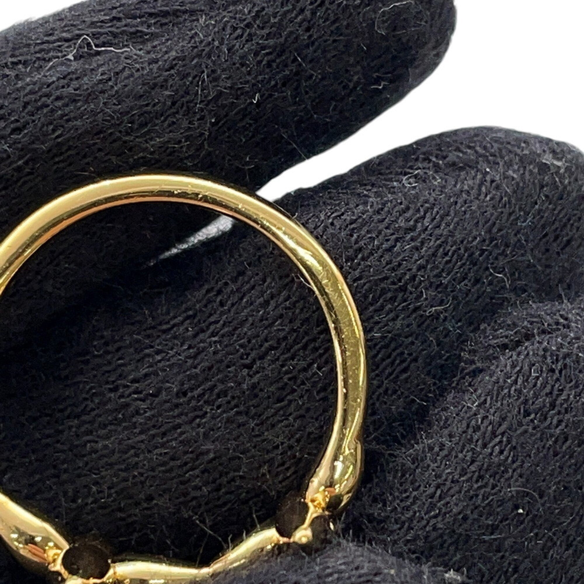 Louis Vuitton Gold Metal Band Ring (Pre-Owned)