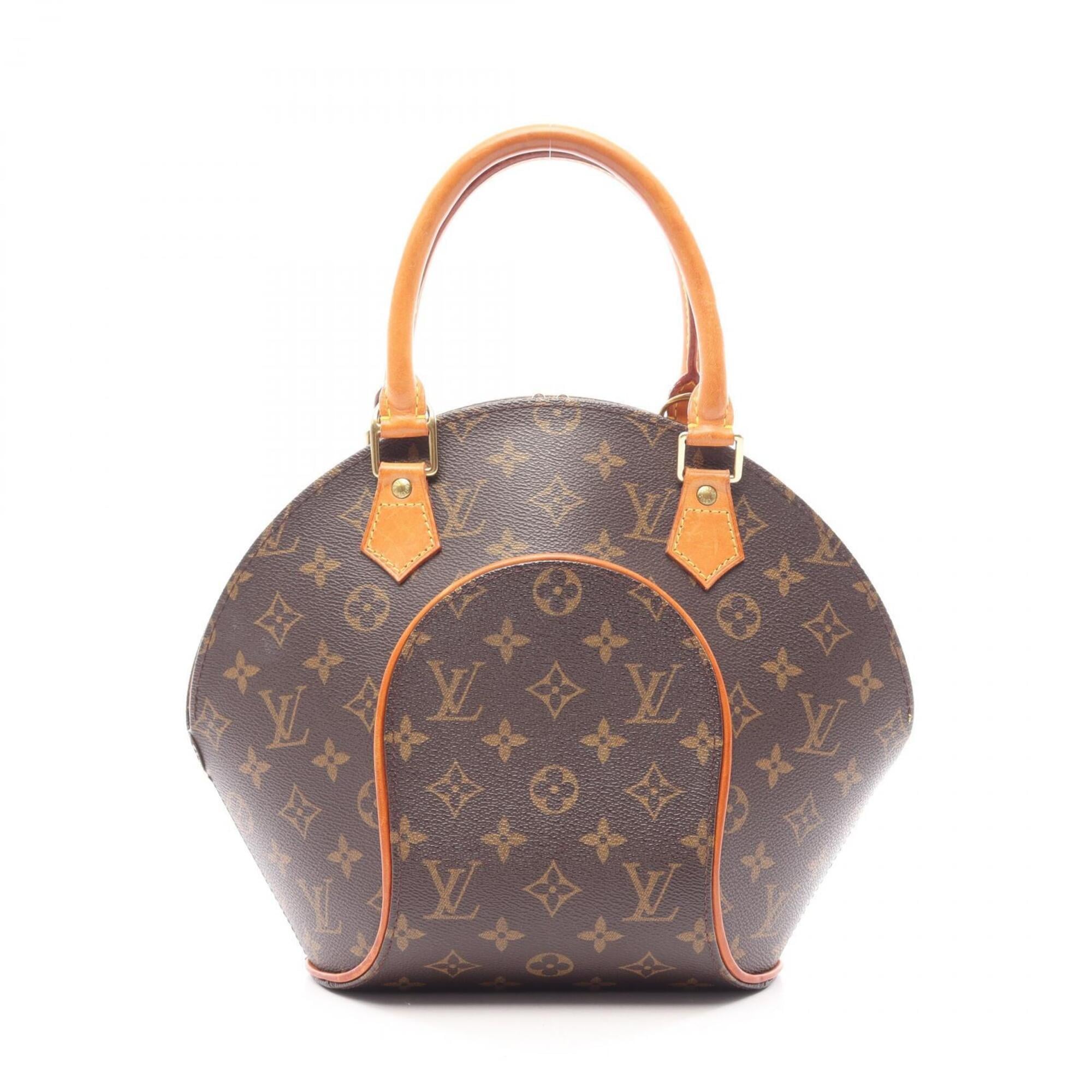 Louis Vuitton Brown Coated Canvas Leather Handbag (Pre-Owned)