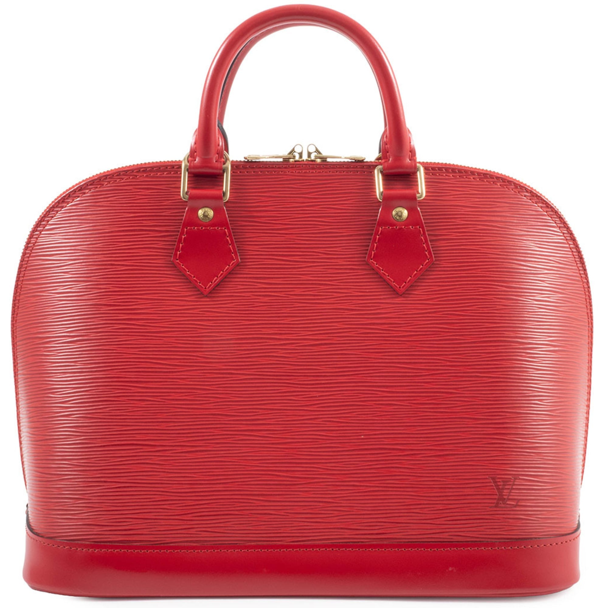 Louis Vuitton Castilian Red Epi Leather Handbag (Pre-Owned)