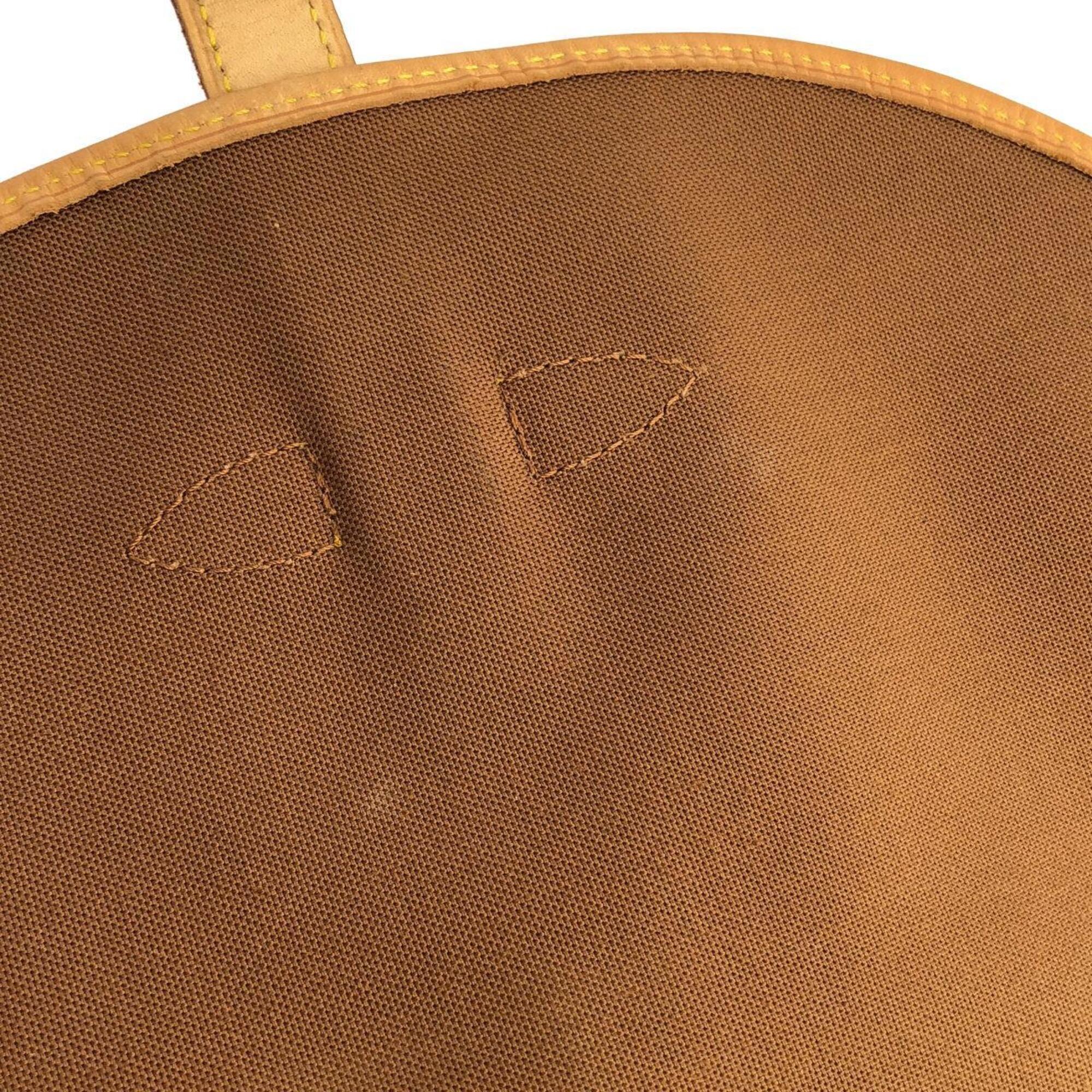 Louis Vuitton Marron Coated Canvas Shoulder Bag (Pre-Owned)