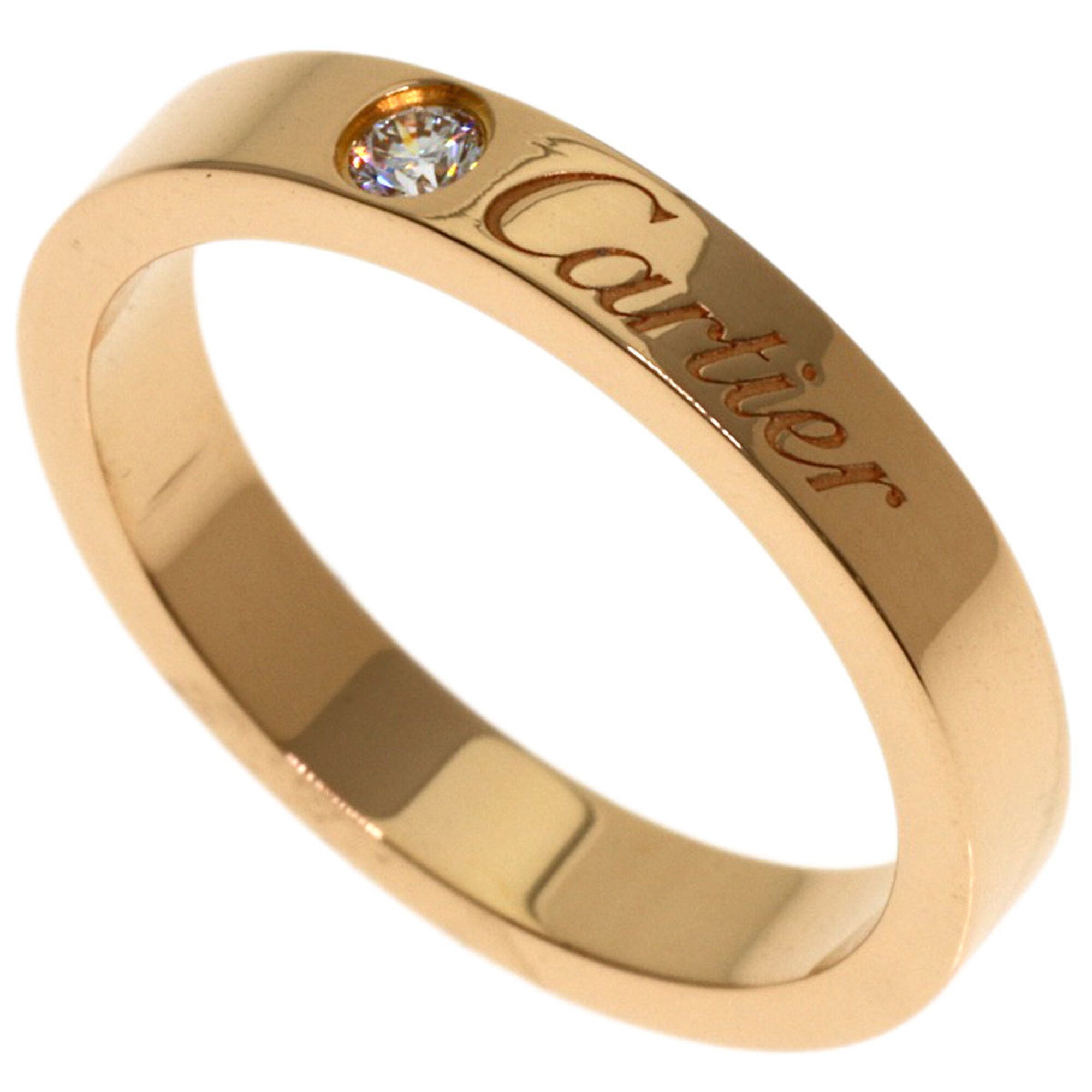 Cartier Pink Gold (18K) Band Ring (Pre-Owned)