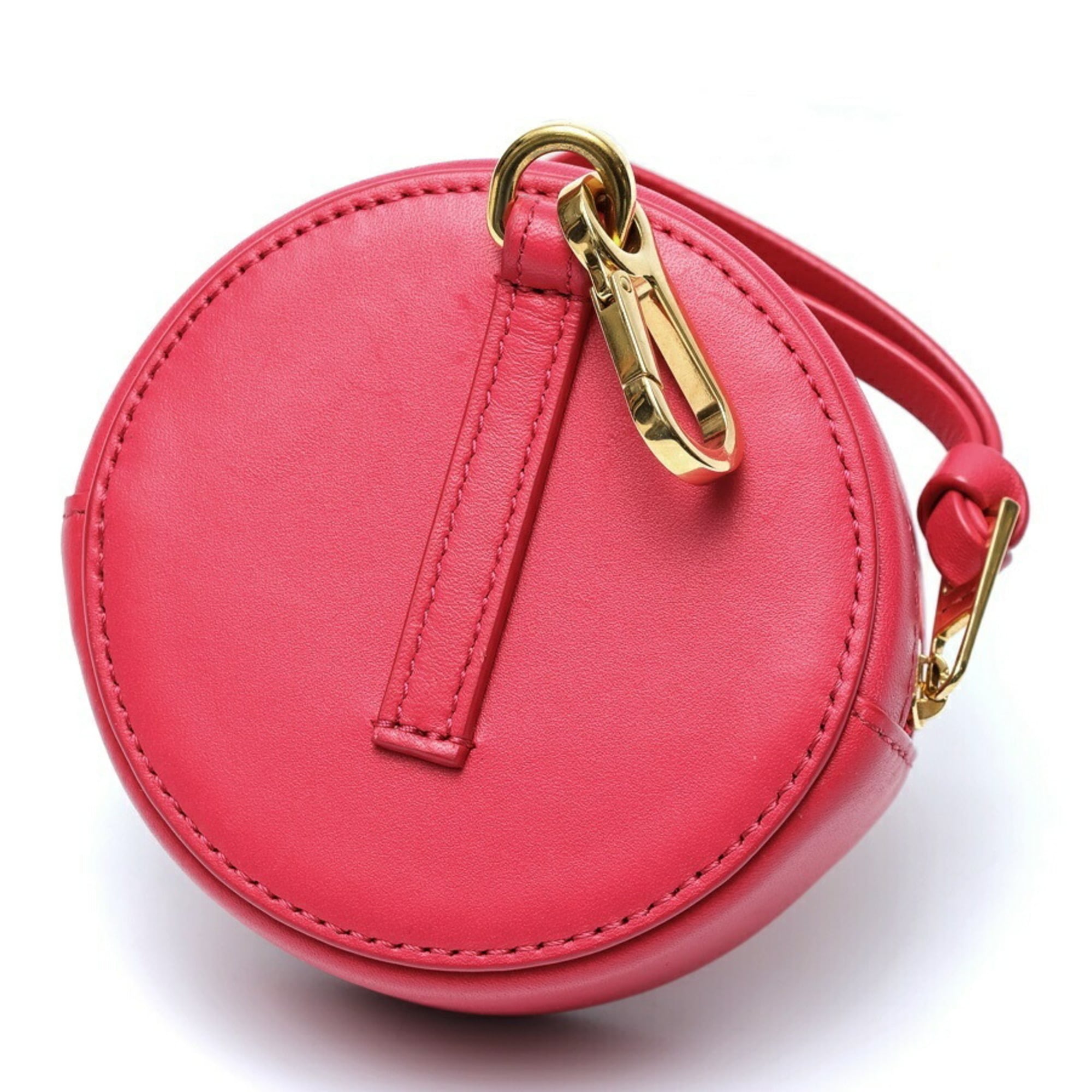 Loewe Pink Leather Coin Purse/Coin Case (Pre-Owned)