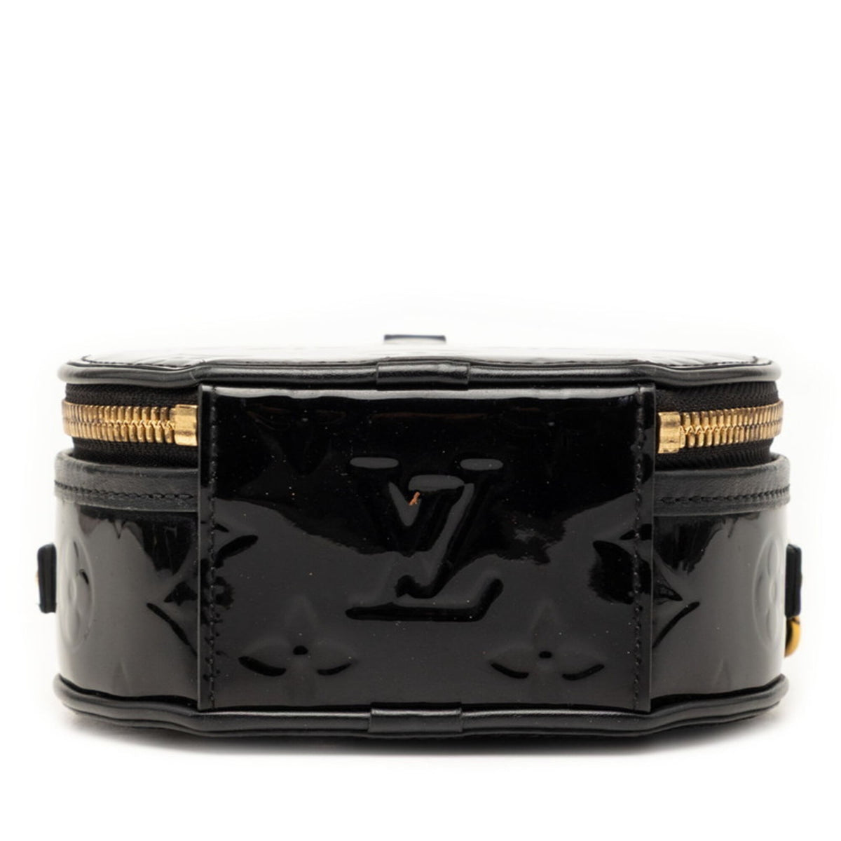 Louis Vuitton Black Monogram Noir Patent Leather Shoulder Bag (Pre-Owned)