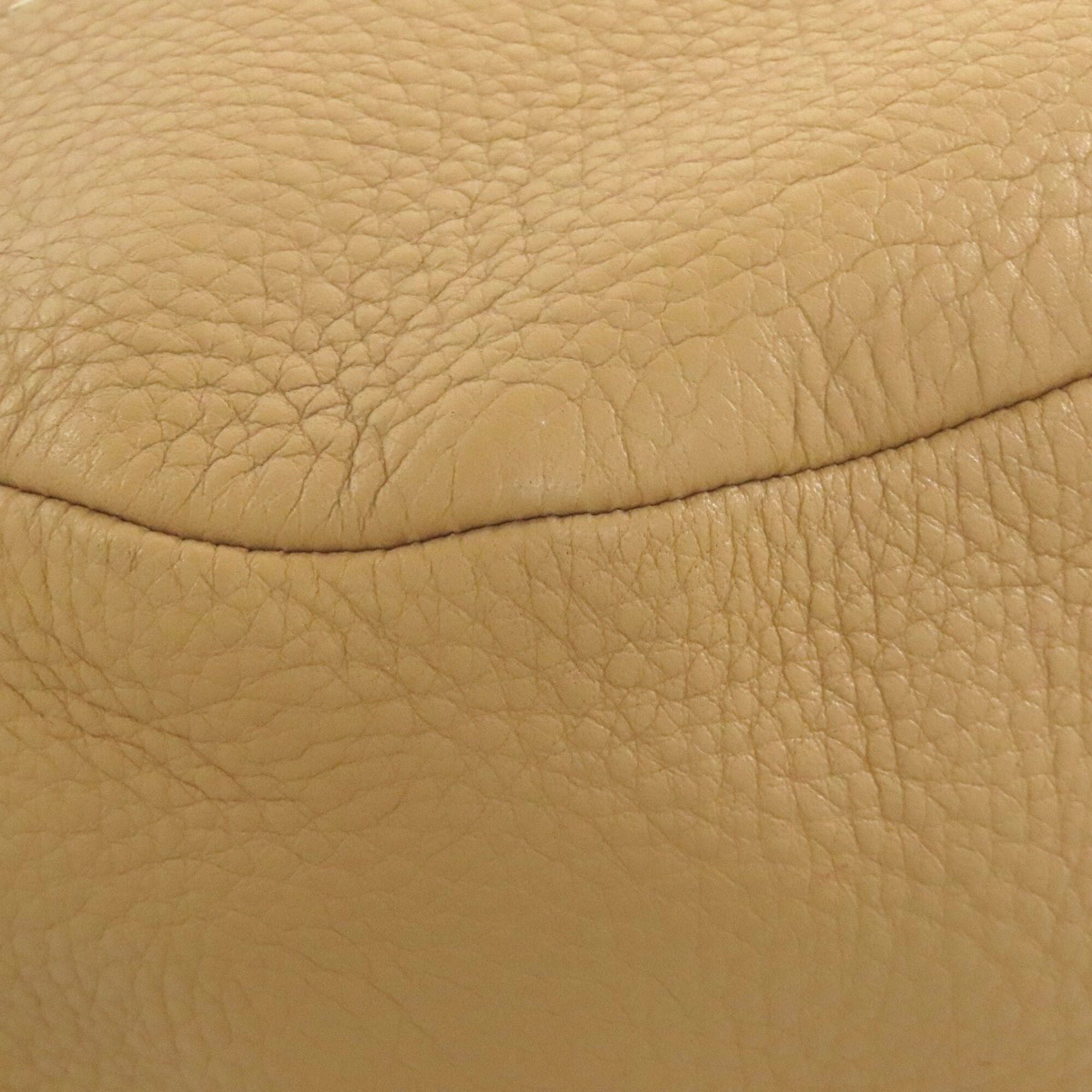 Prada Beige Leather Handbag (Pre-Owned)