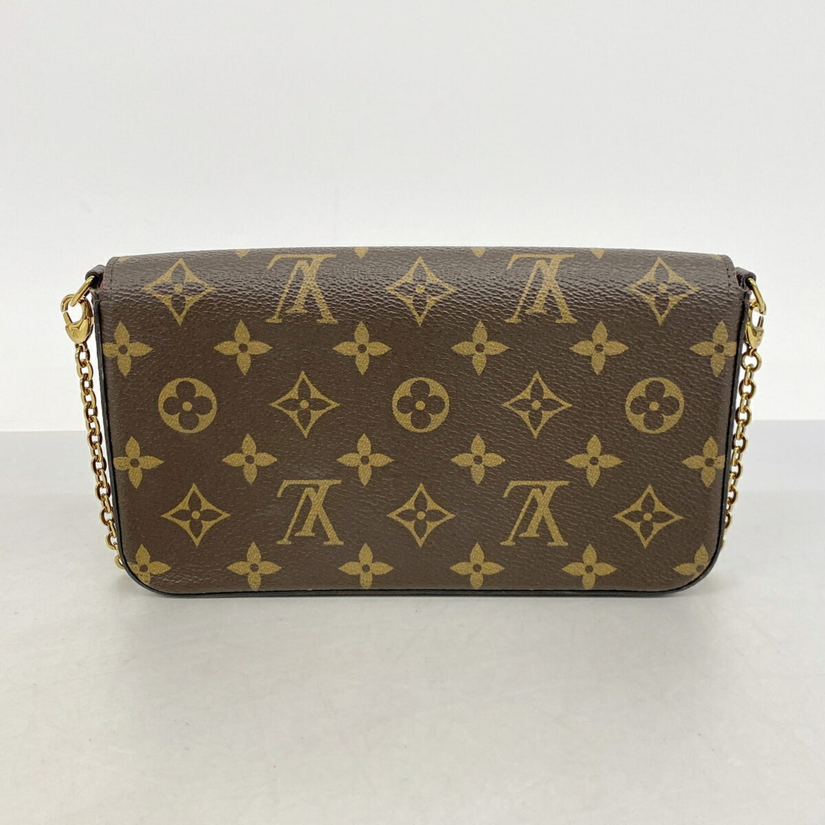 Louis Vuitton Fuchsia Chain/Shoulder Wallet (Pre-Owned)