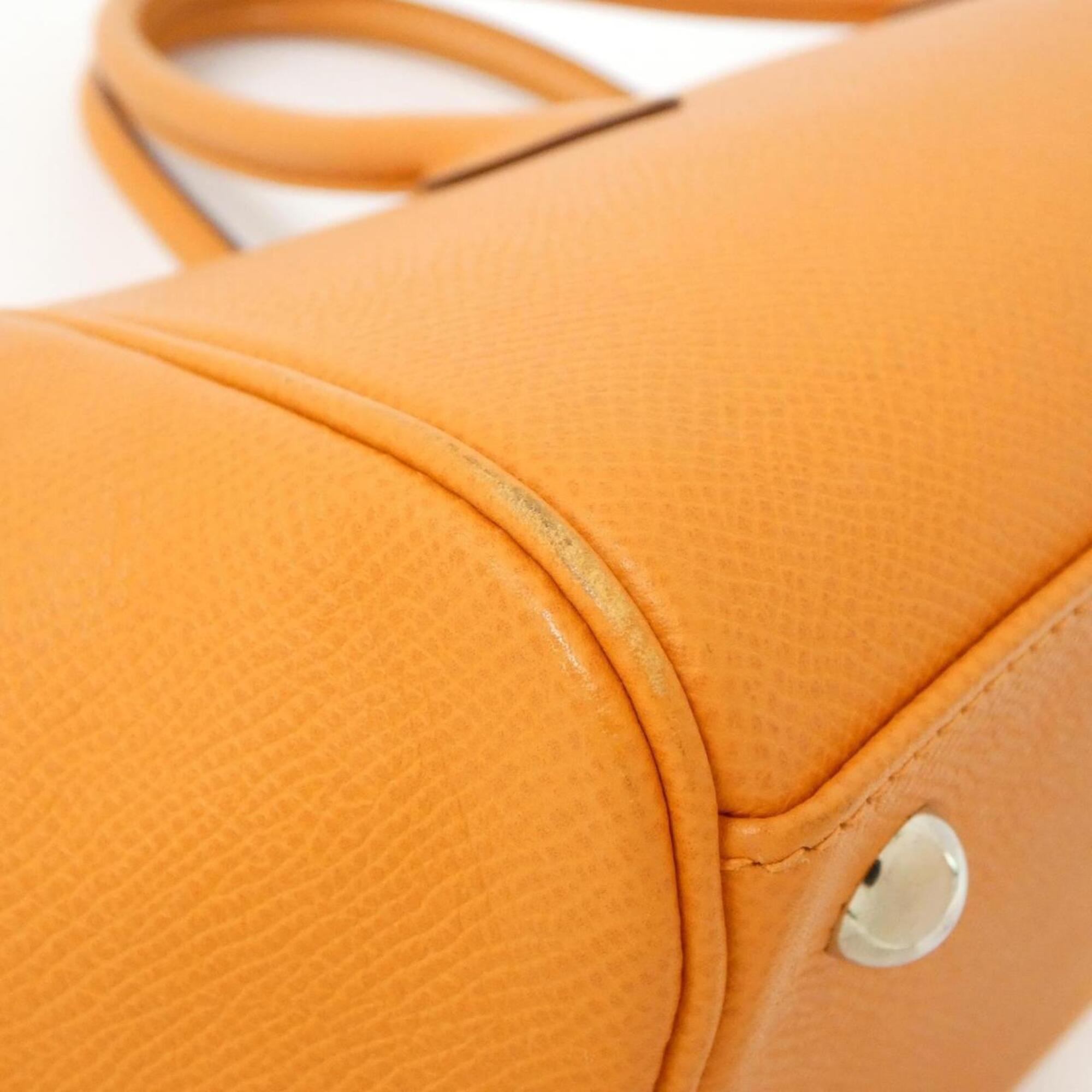 Hermes Orange Epsom Leather Handbag (Pre-Owned)