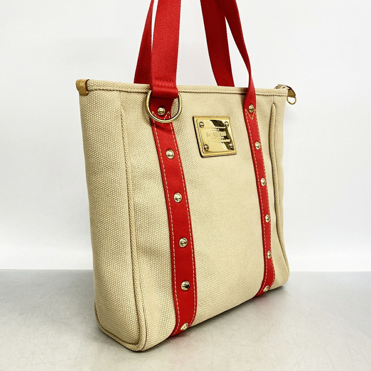 Louis Vuitton Beige Tote Bag (Pre-Owned)