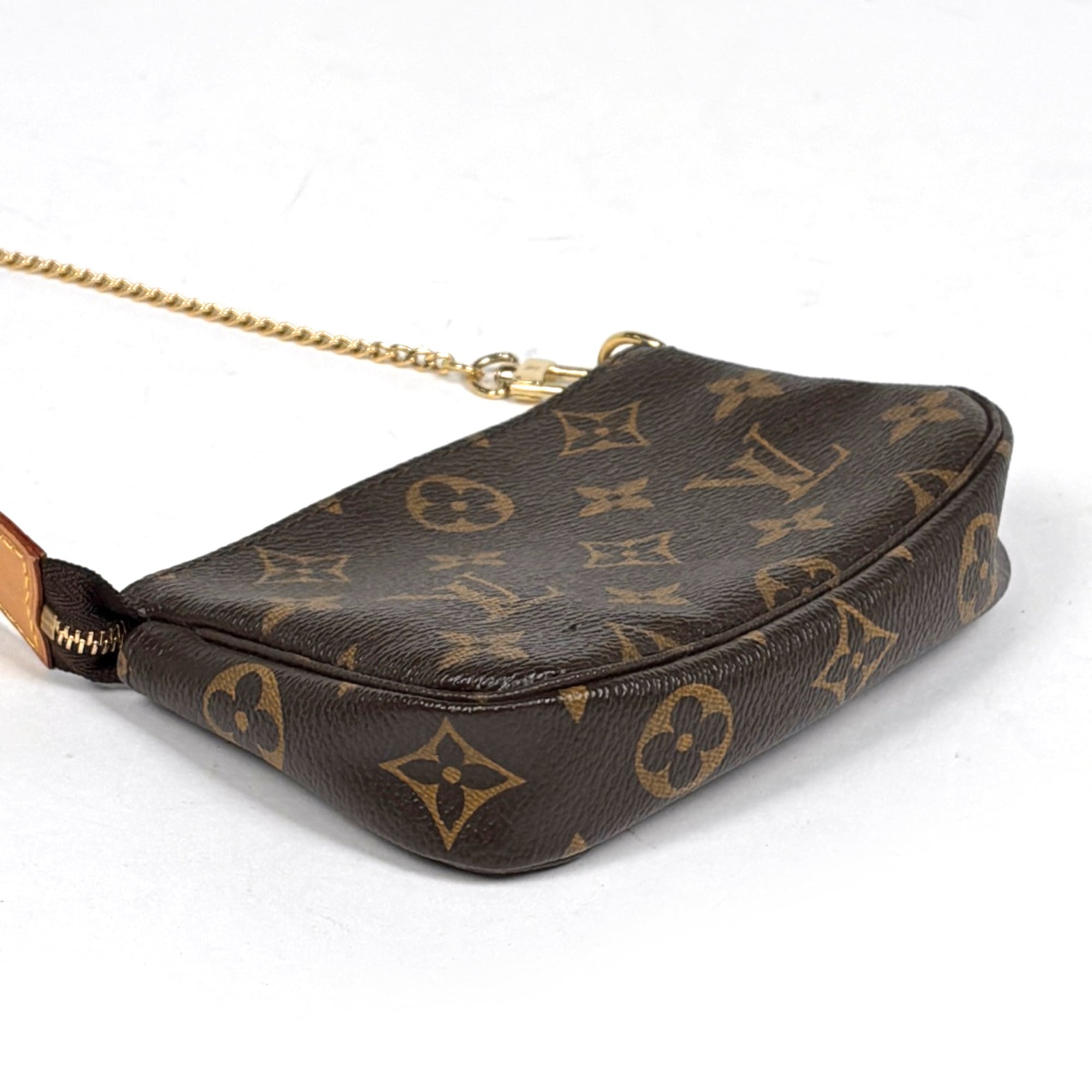 Louis Vuitton Brown Monogram Pochette Pouch (Pre-Owned)
