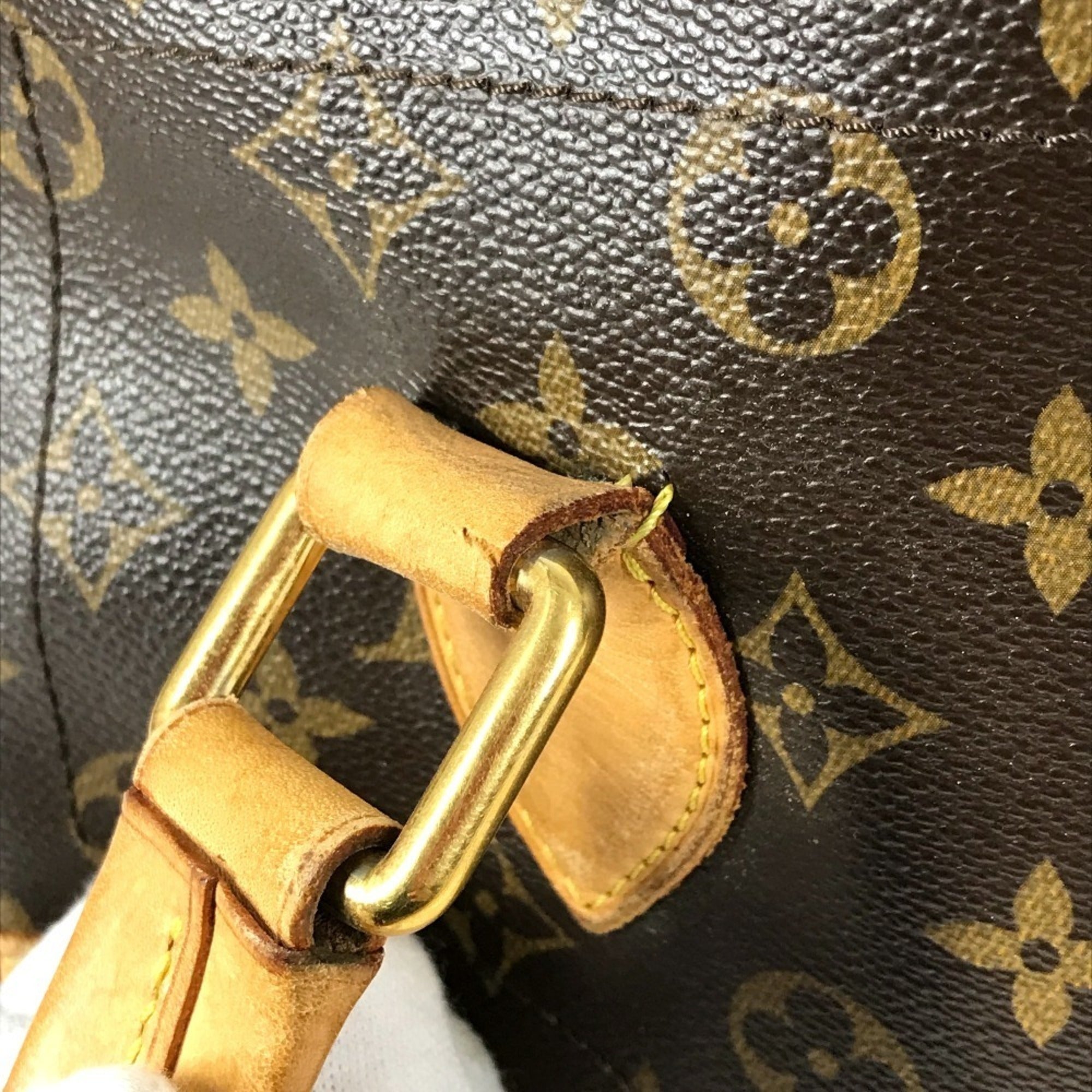 Louis Vuitton Brown Monogram Shoulder Bag Tote Bag (Pre-Owned)
