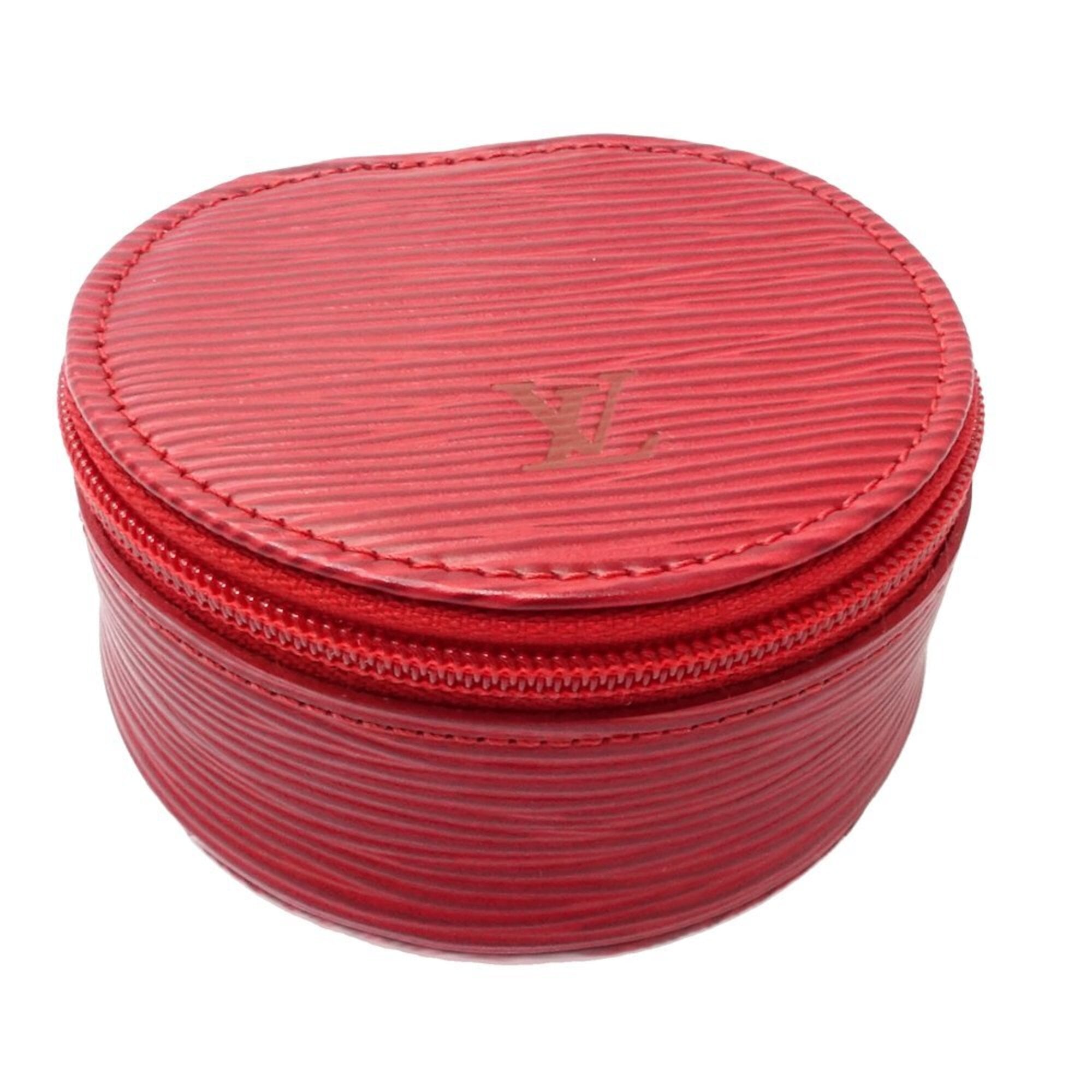 Louis Vuitton Castilian Red Epi Leather Pouch (Pre-Owned)