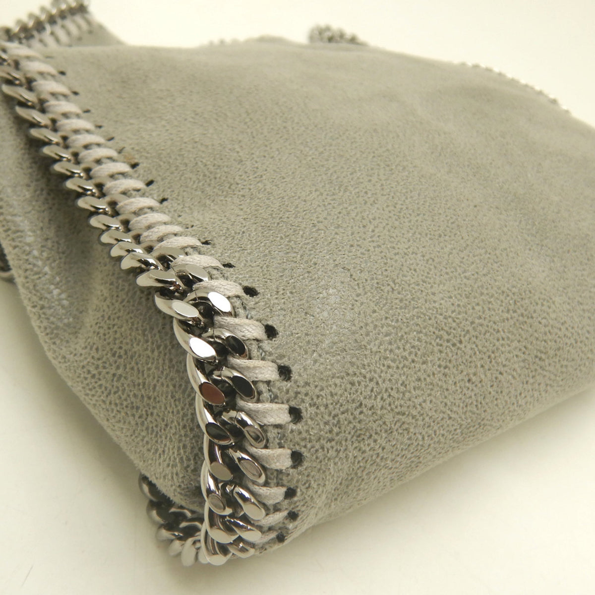 Stella Mccartney Gray Polyester Tote Bag (Pre-Owned)
