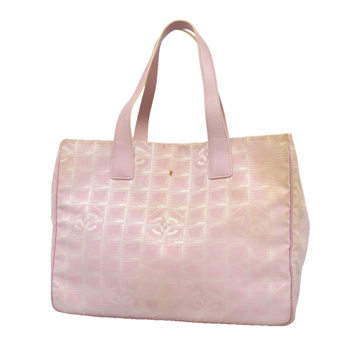 Chanel Pink Nylon Tote Bag (Pre-Owned)