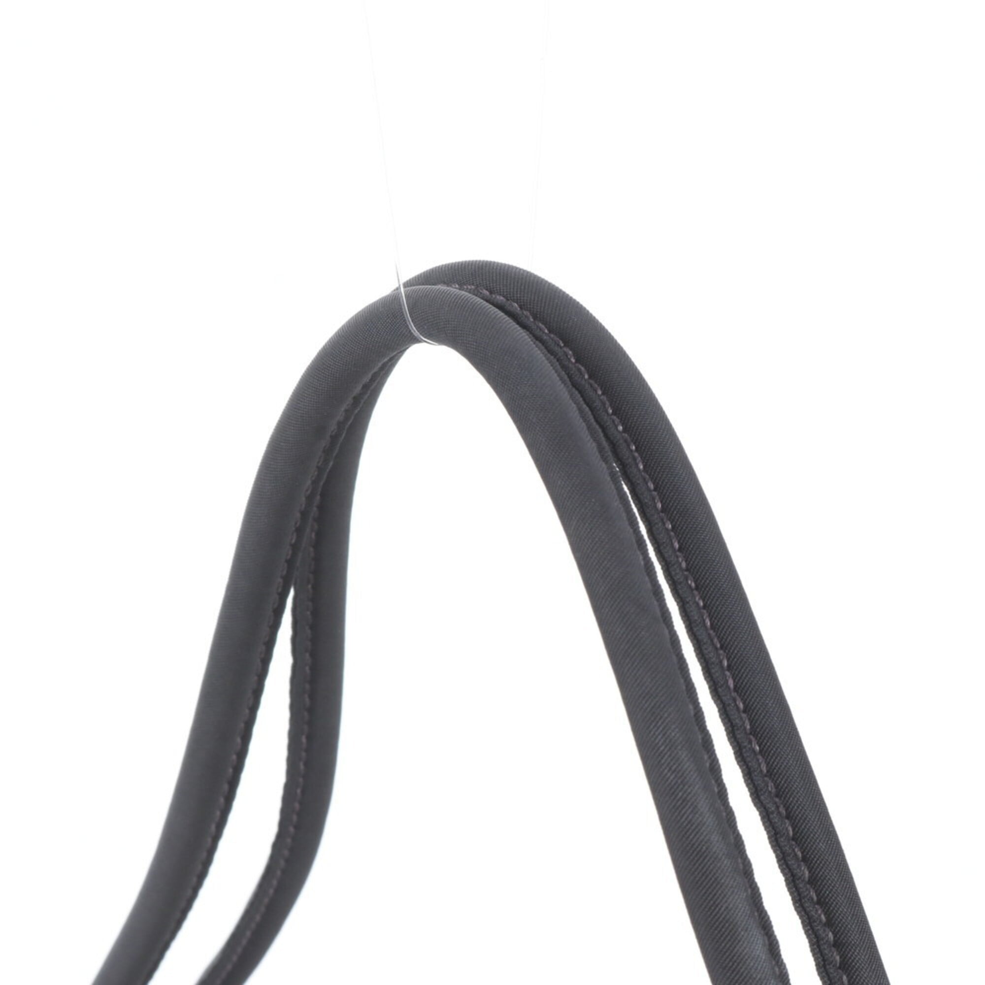 Prada Black Purple Shoulder Bag Tote Bag (Pre-Owned)