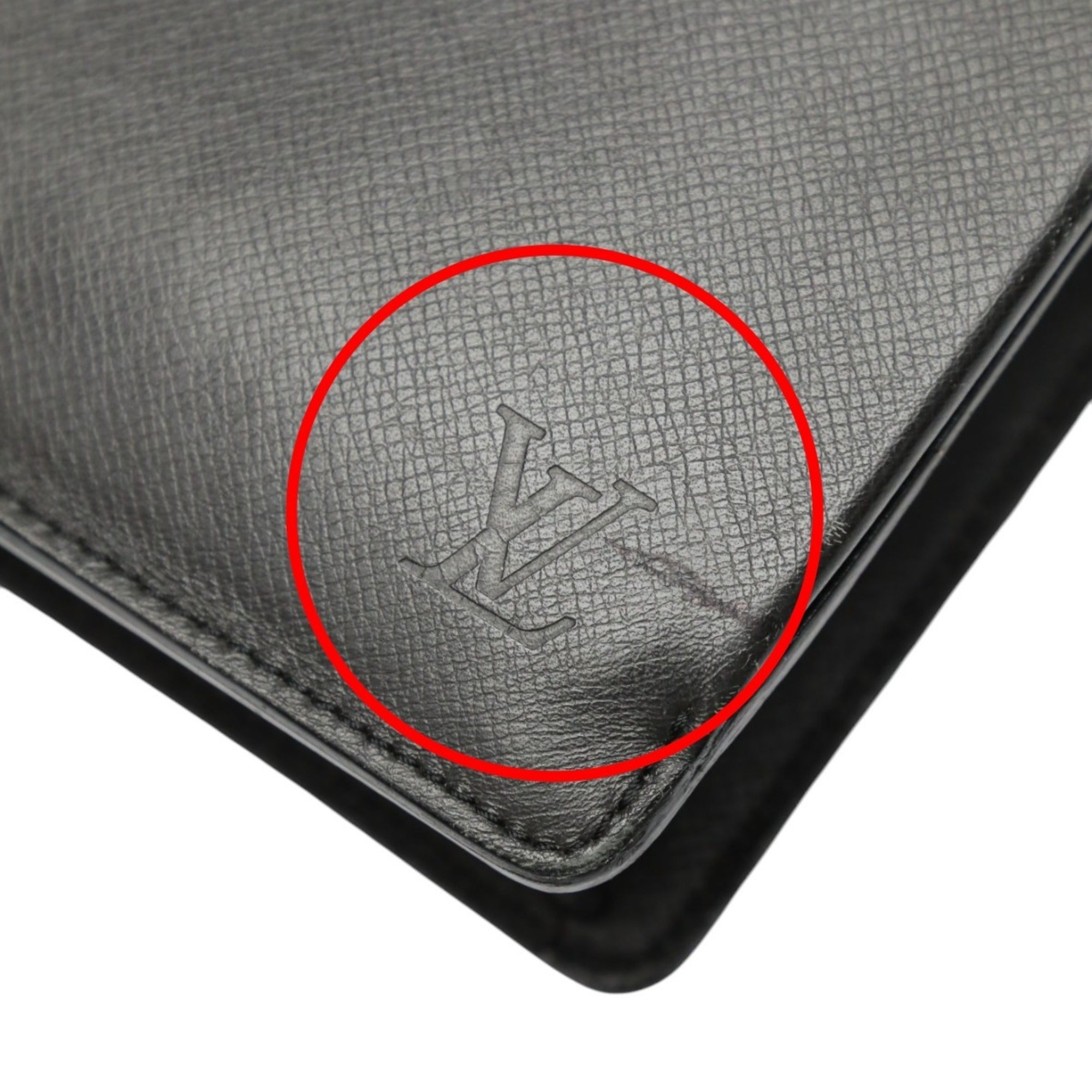 Louis Vuitton Glacier Gray Taiga Leather Attaché Case (Pre-Owned)