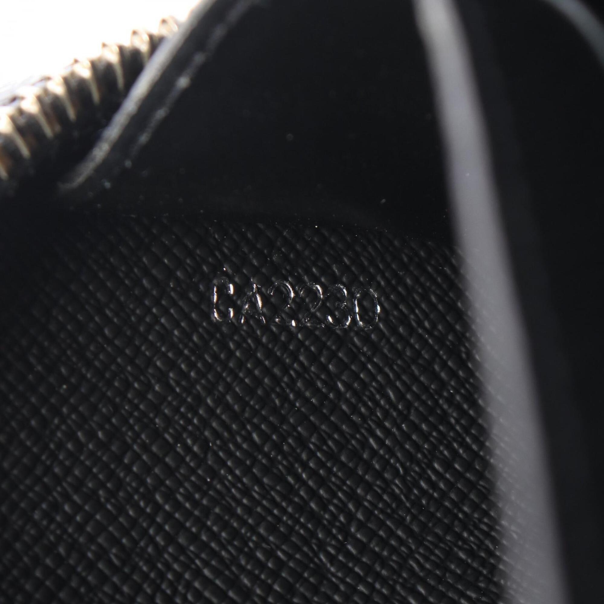 Louis Vuitton Ardoise Black Taiga Leather Long Wallet (Bi-Fold) (Pre-Owned)