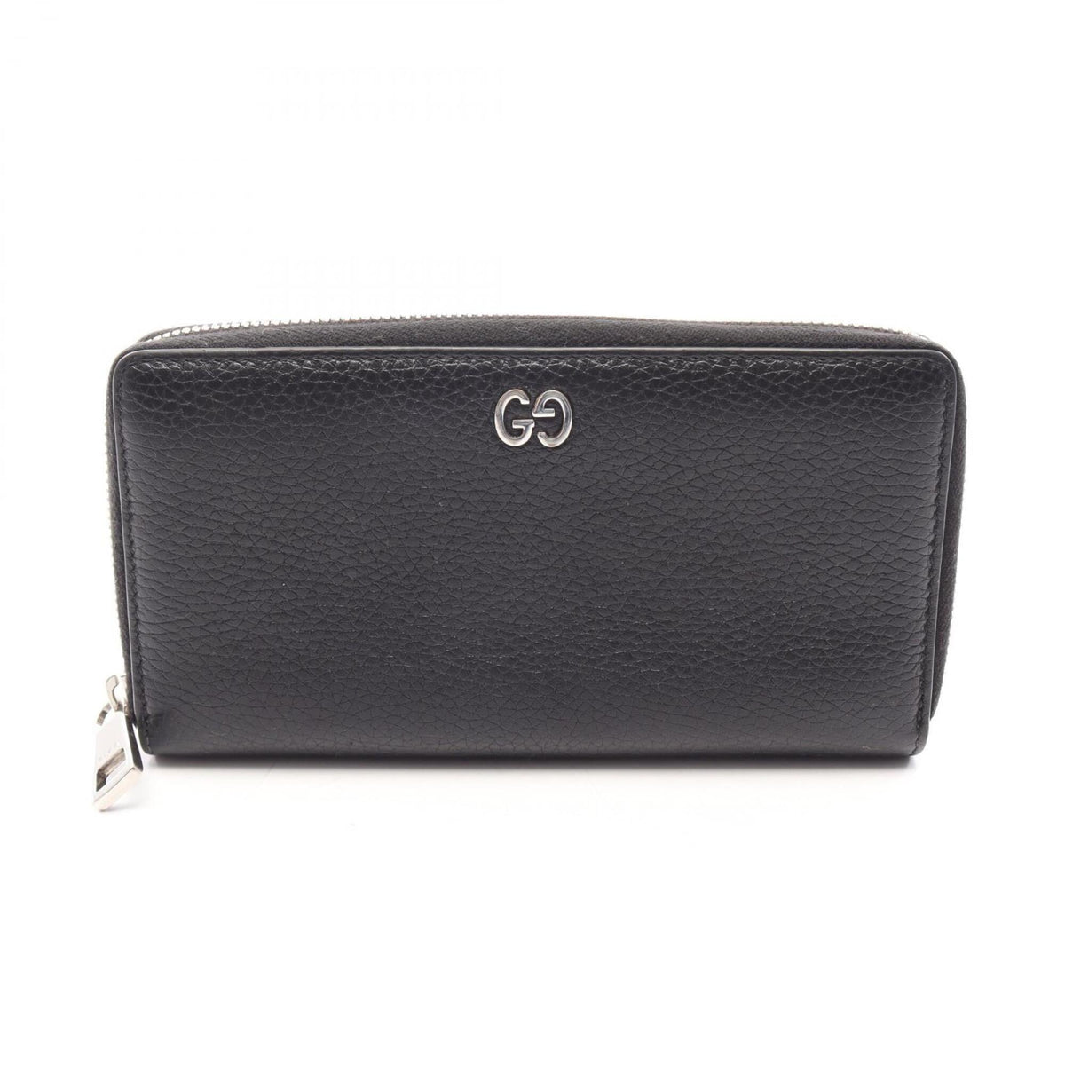 Gucci Black Leather Long Wallet (Bi-Fold) (Pre-Owned)