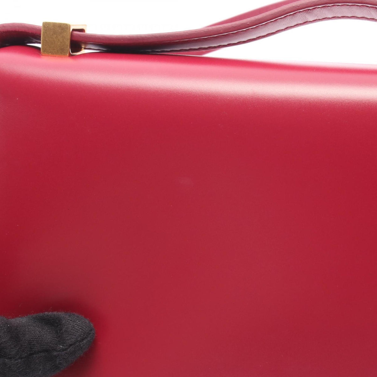 Bottega Veneta Bordeaux Leather Handbag Shoulder Bag (Pre-Owned)