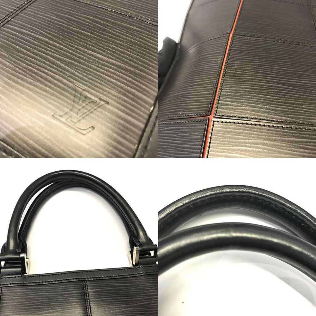 Louis Vuitton Epi Stretch Black Epi Leather Tote Bag (Pre-Owned)