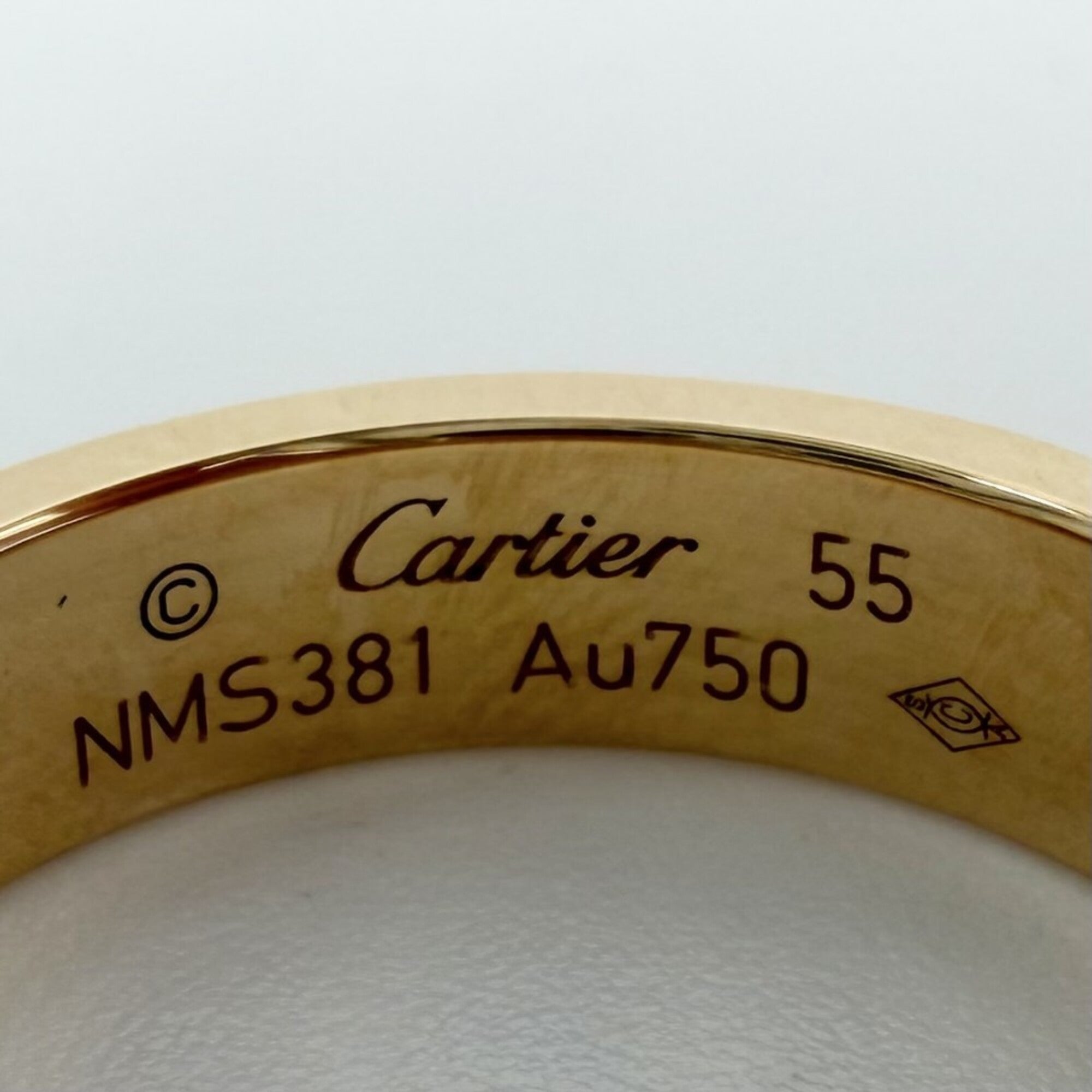 Cartier Yellow Gold (18K) Band Ring (Pre-Owned)