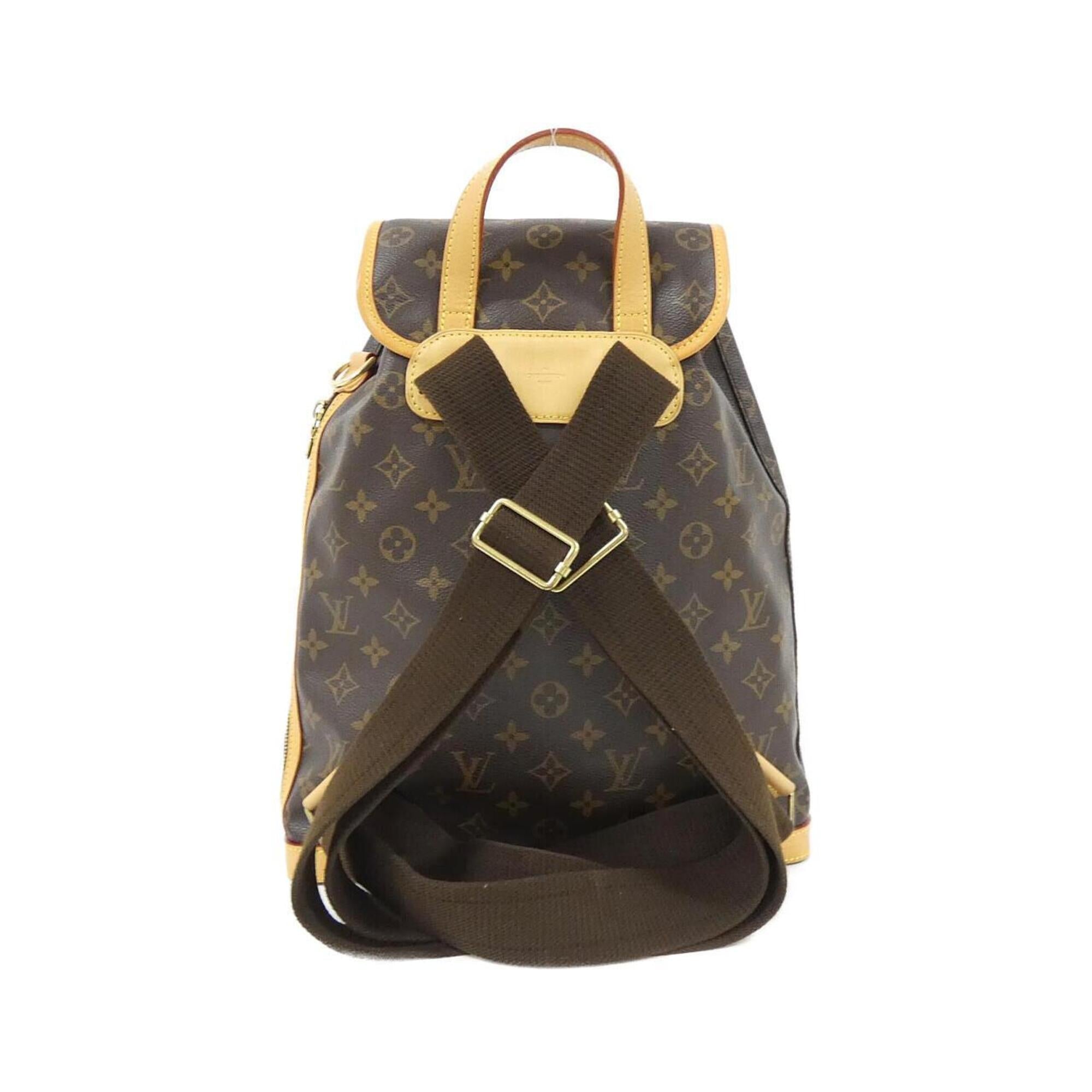 Louis Vuitton Marron Coated Canvas Backpack (Pre-Owned)
