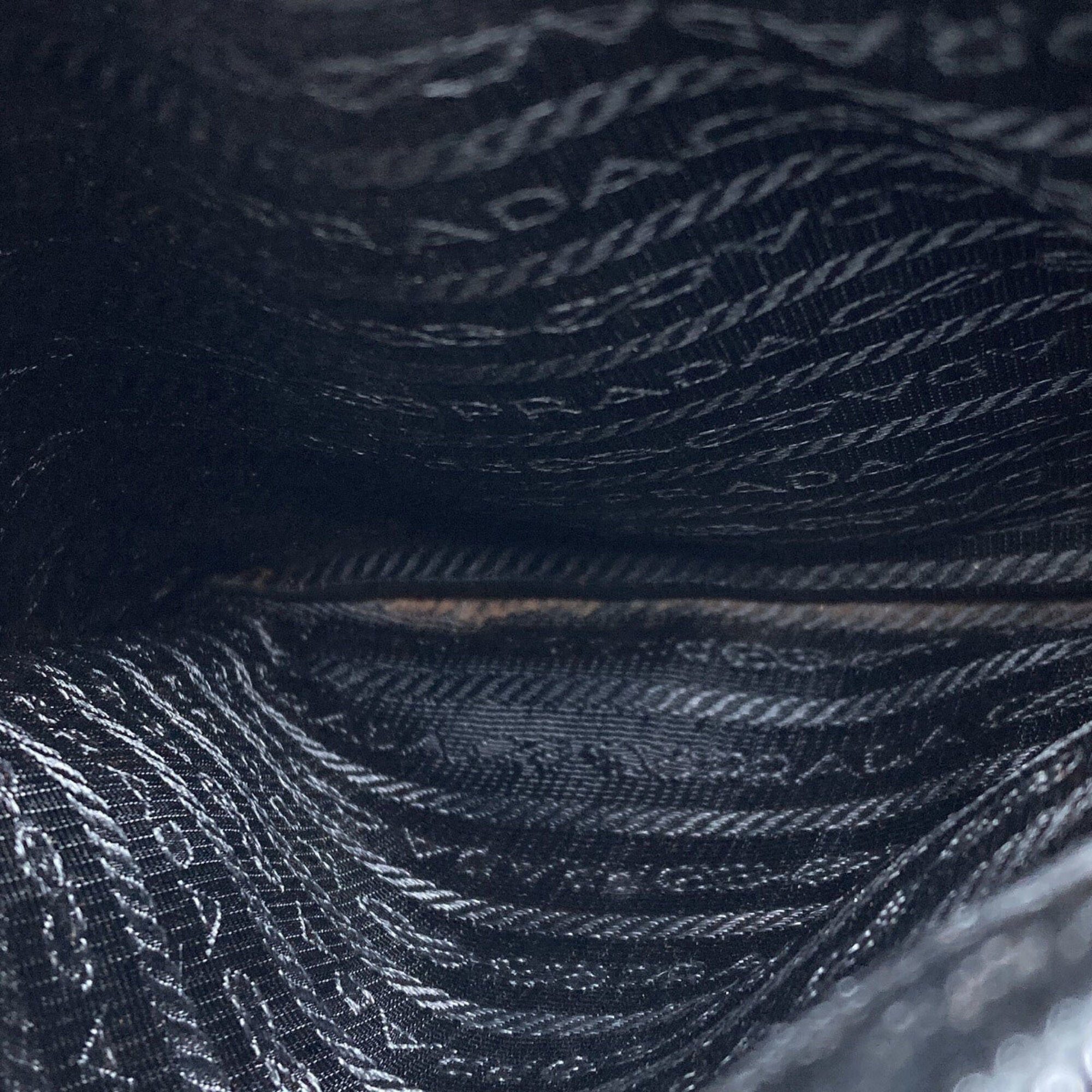 Prada Black Nylon Shoulder Bag (Pre-Owned)