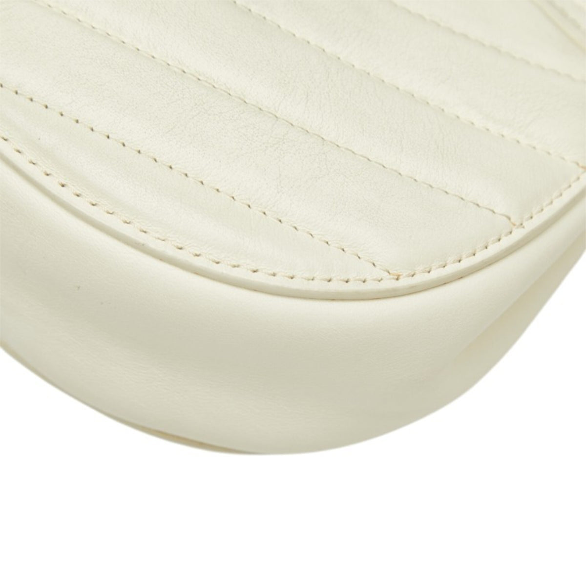 Chloé Ivory Leather Shoulder Bag (Pre-Owned)